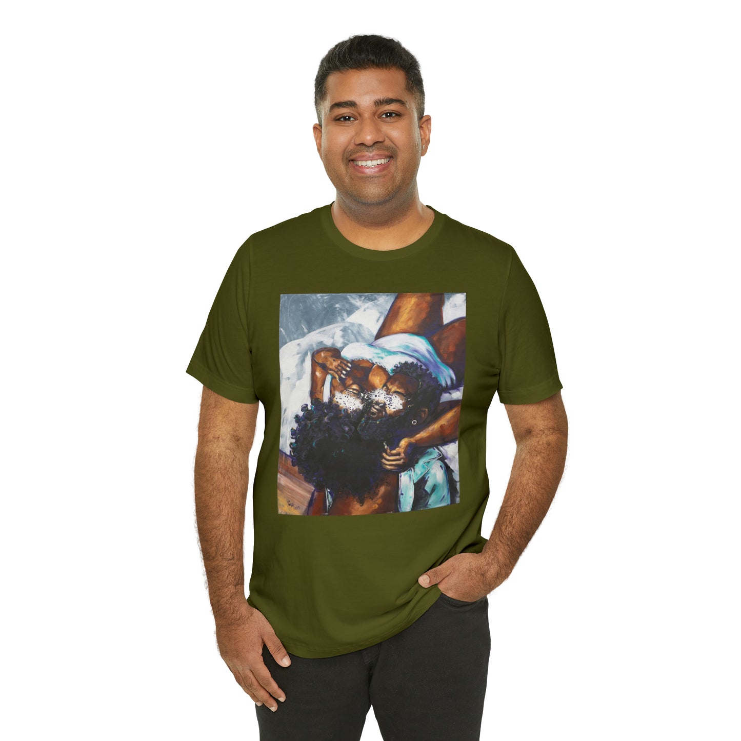 Naturally Black Love XII Unisex Jersey Short Sleeve Tee