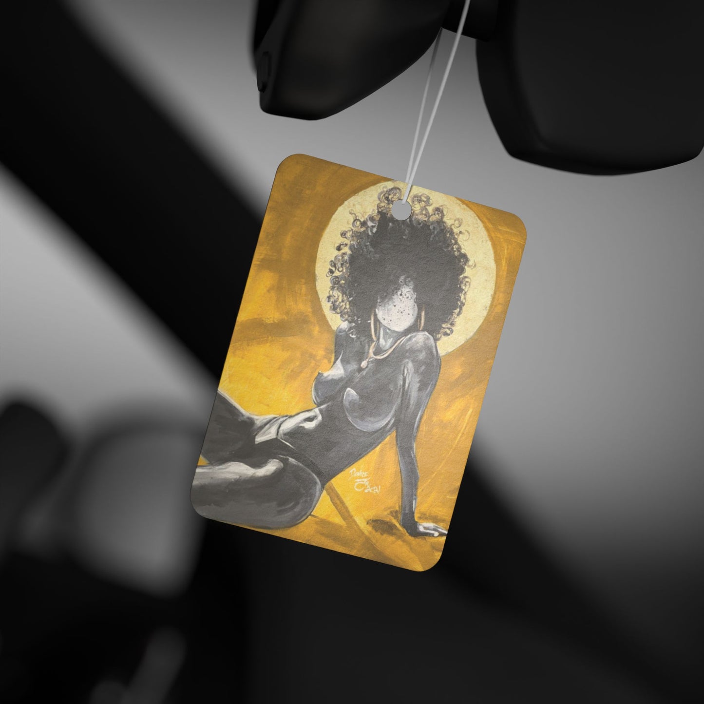 Naturally Nude III GOLD Car Air Freshener