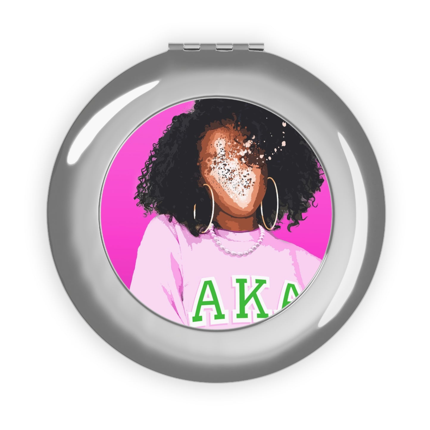 Naturally Divine AKA III Compact Travel Mirror
