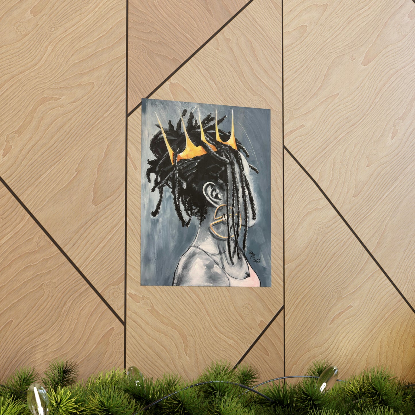 Naturally Queen XXIII Premium Matte vertical posters