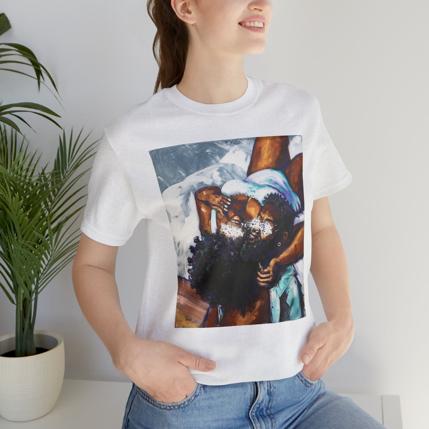 Naturally Black Love XII Unisex Jersey Short Sleeve Tee