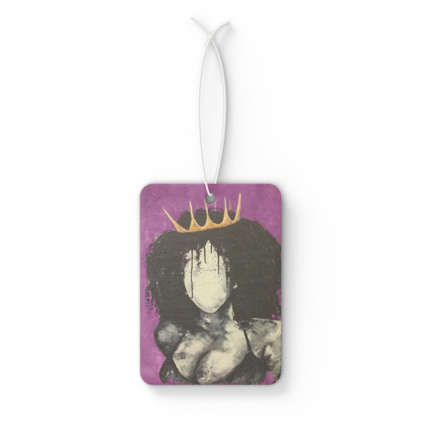 Naturally Queen I PINK Car Air Freshener