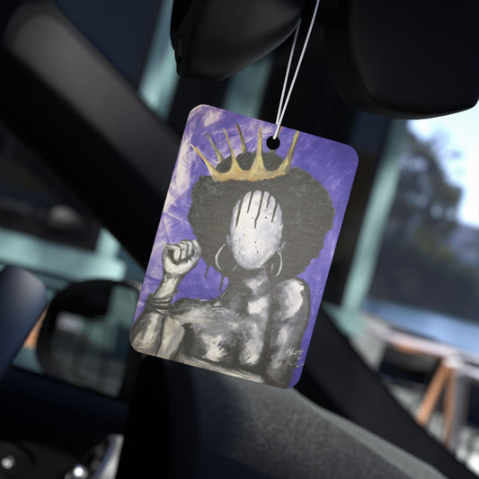 Naturally Queen PURPLE Car Air Freshener