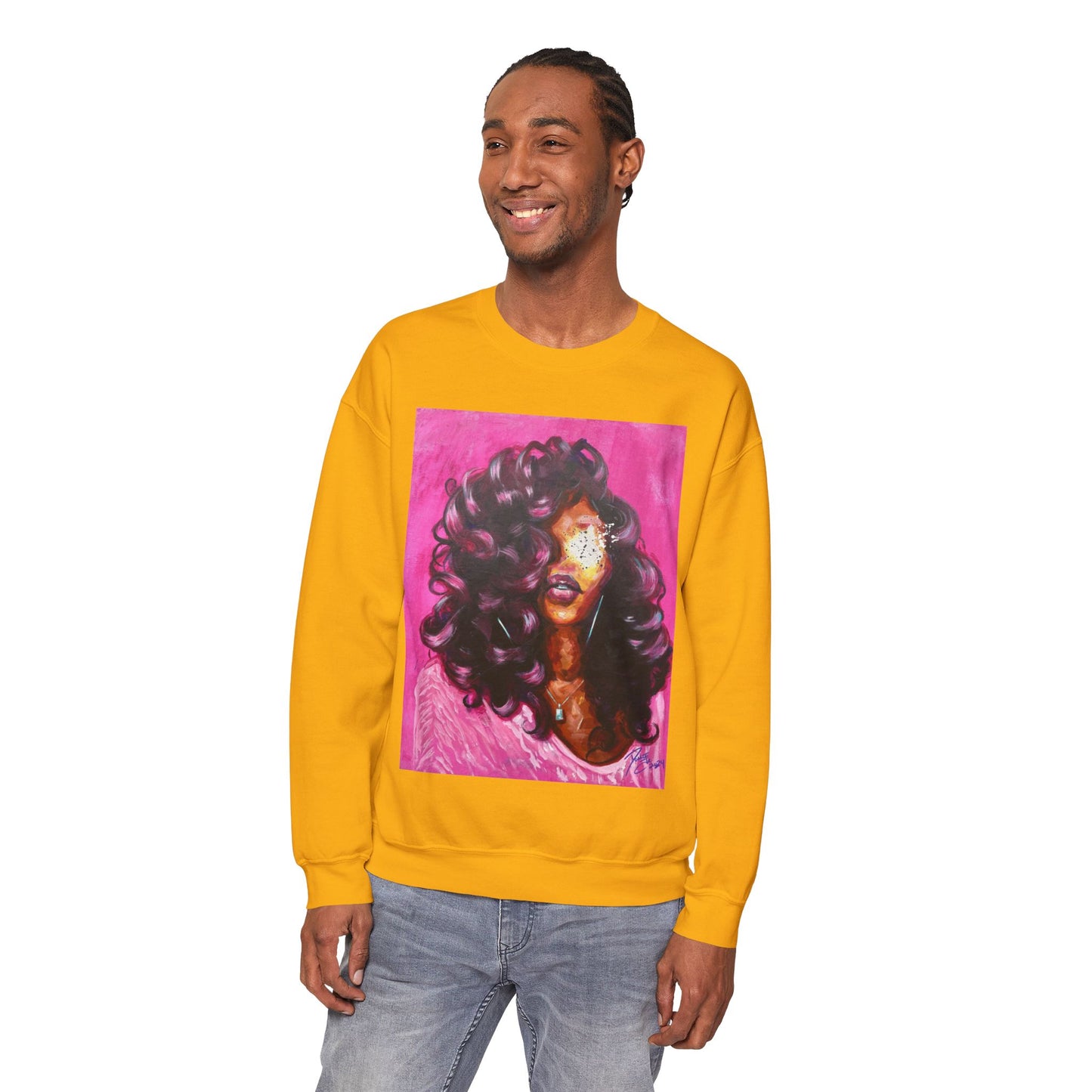 Naturally Lashontae Sweatshirt Unisex, Heavy blend