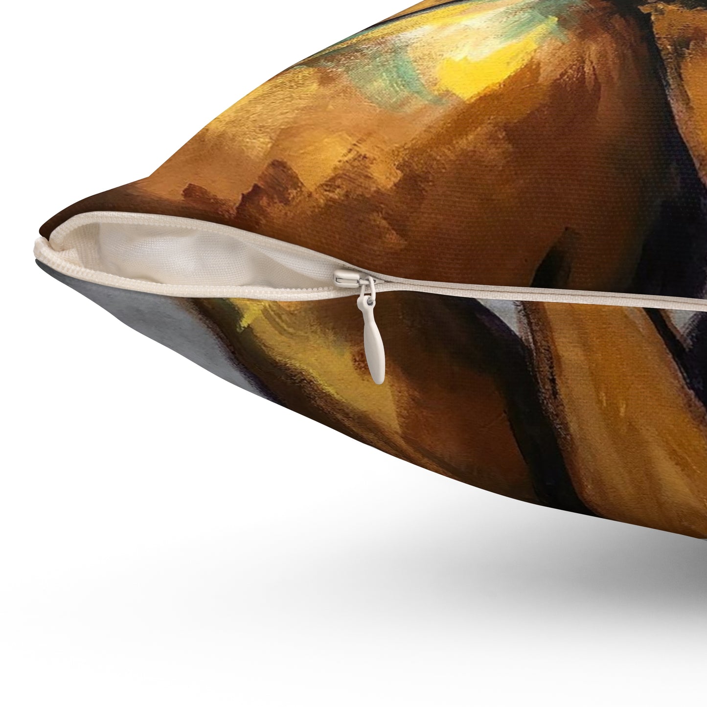 Naturally Queen Nessa Spun Polyester Square Pillow