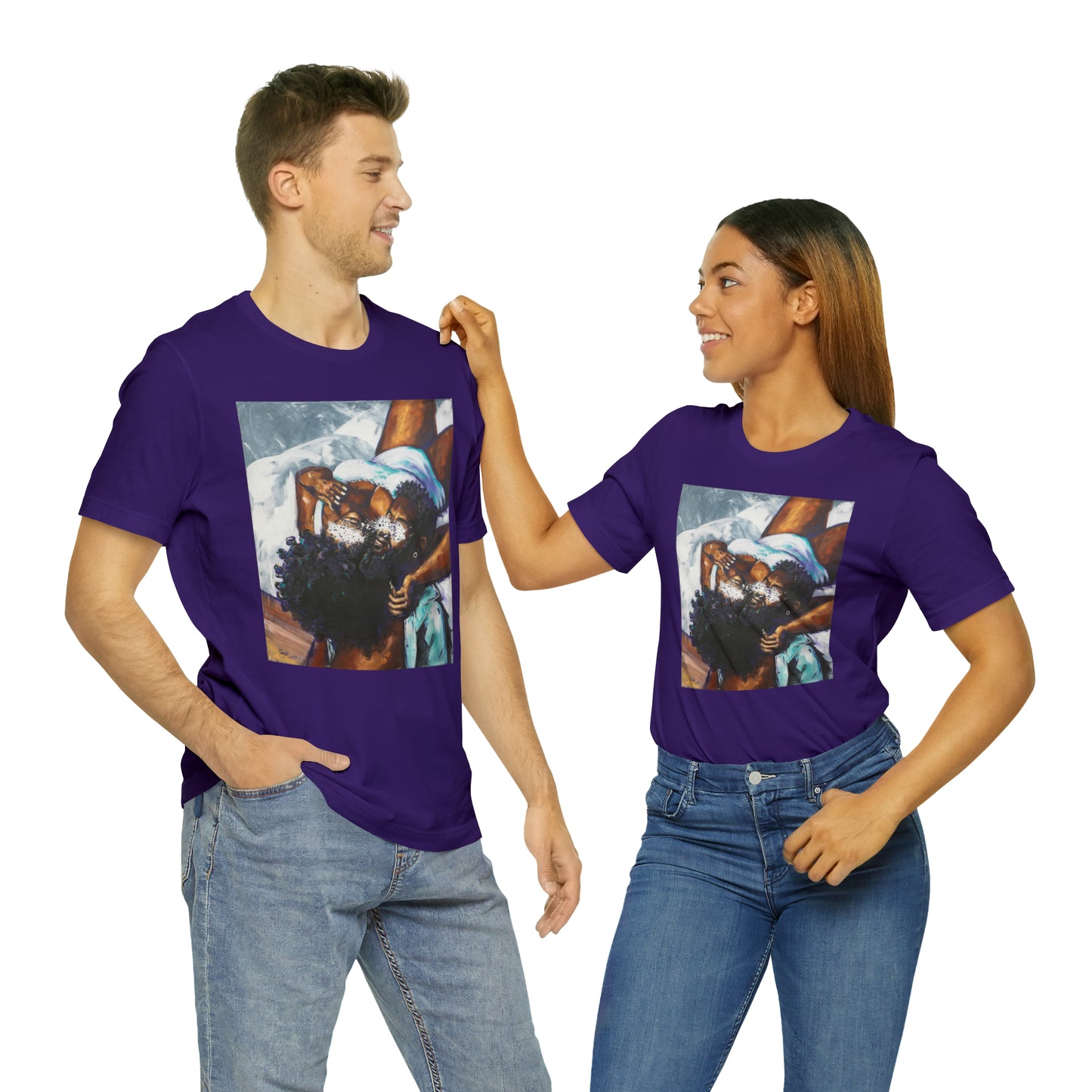 Naturally Black Love XII Unisex Jersey Short Sleeve Tee