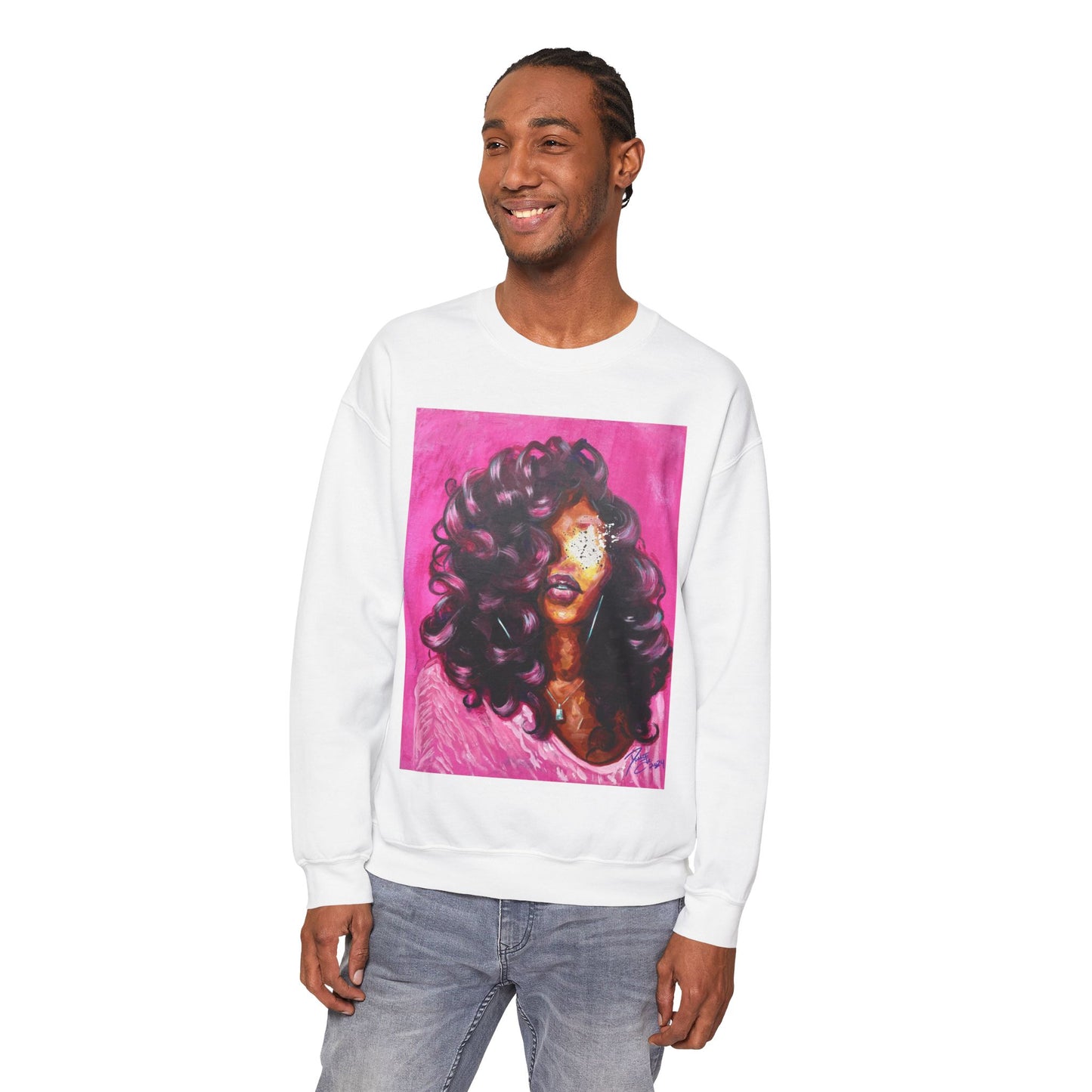Naturally Lashontae Sweatshirt Unisex, Heavy blend