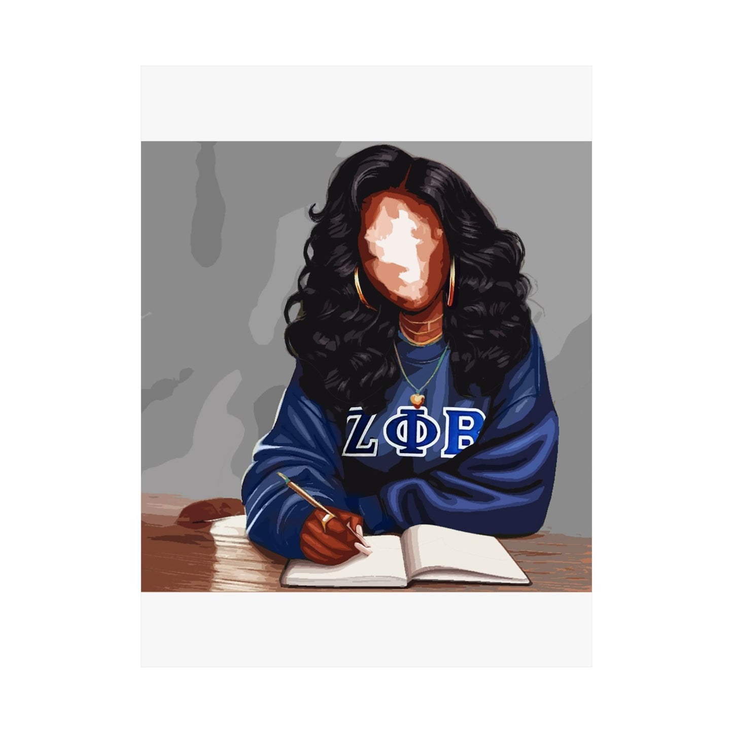 Naturally Divine Zeta II Matte Vertical Posters