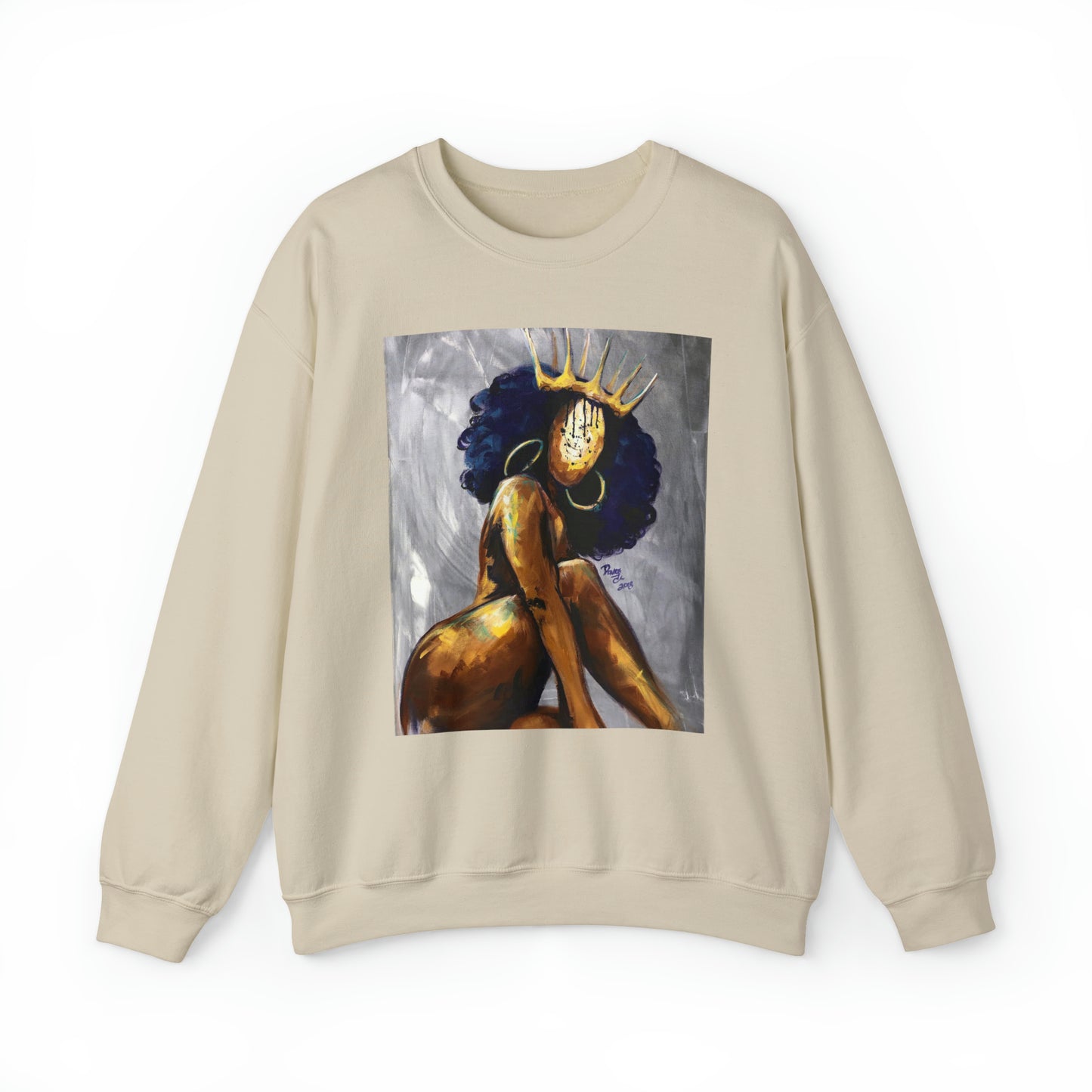 Naturally Queen Nessa Unisex Heavy Blend™ Crewneck Sweatshirt