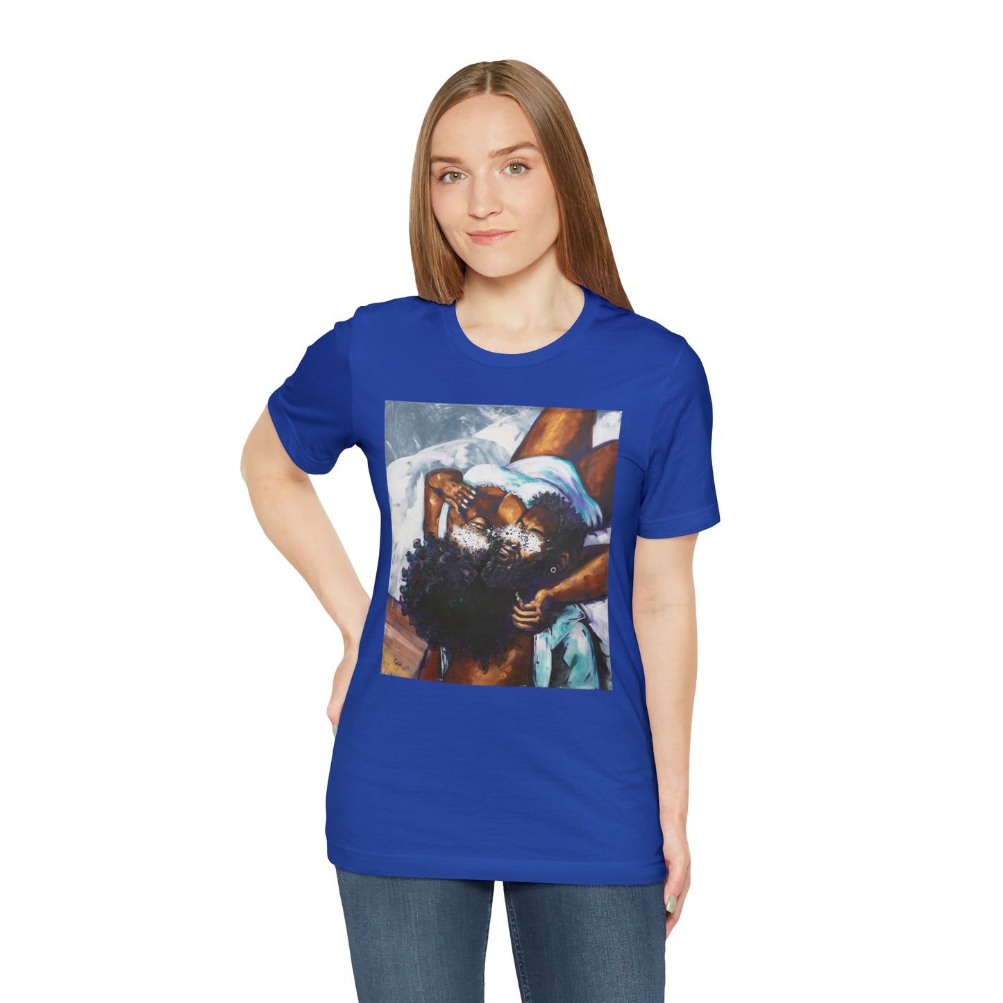 Naturally Black Love XII Unisex Jersey Short Sleeve Tee