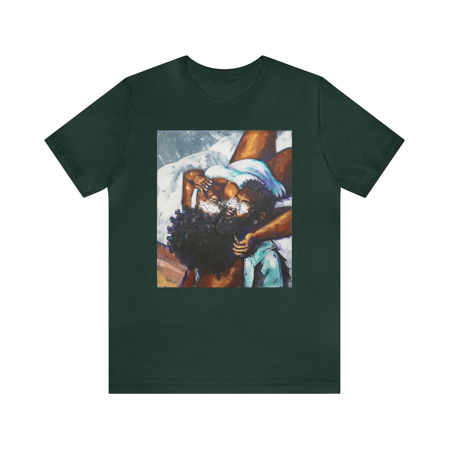 Naturally Black Love XII Unisex Jersey Short Sleeve Tee