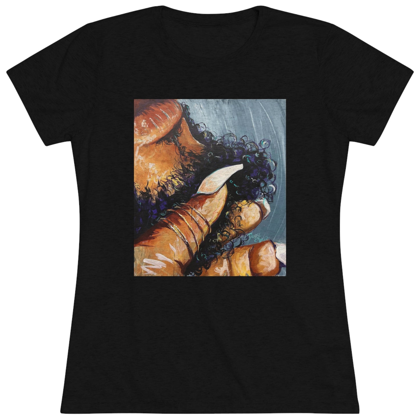 Naturally Black Love X Women's Triblend Tee