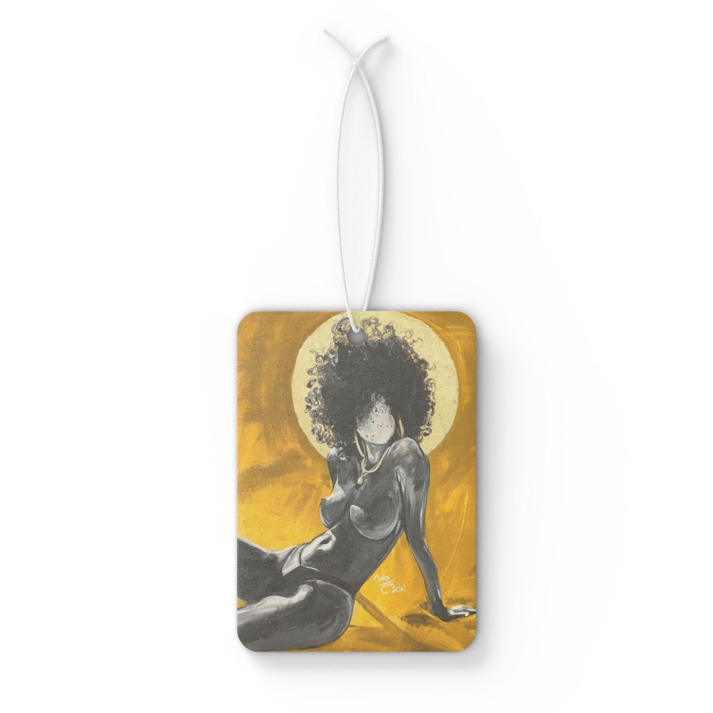 Naturally Nude III GOLD Car Air Freshener