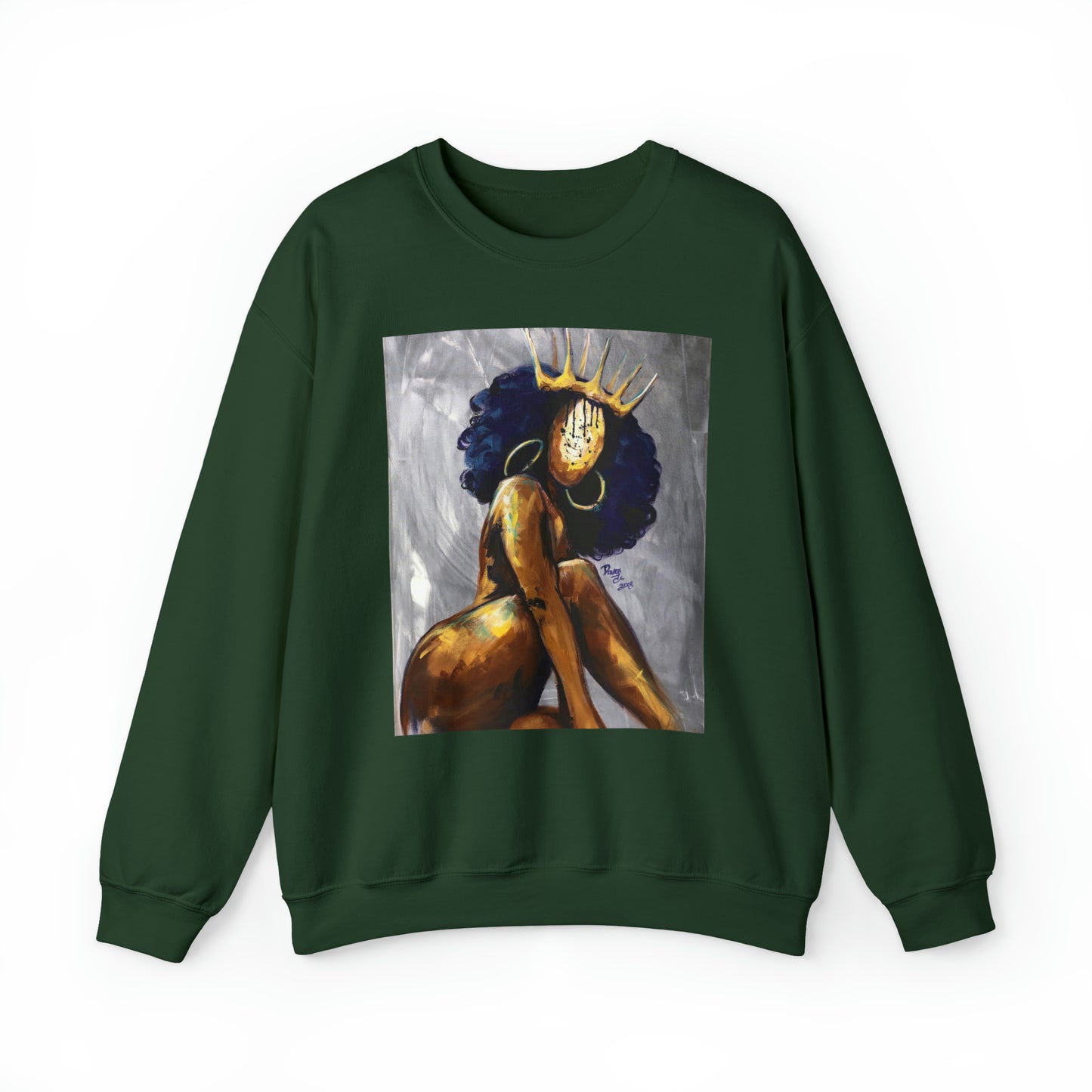 Naturally Queen Nessa Unisex Heavy Blend™ Crewneck Sweatshirt
