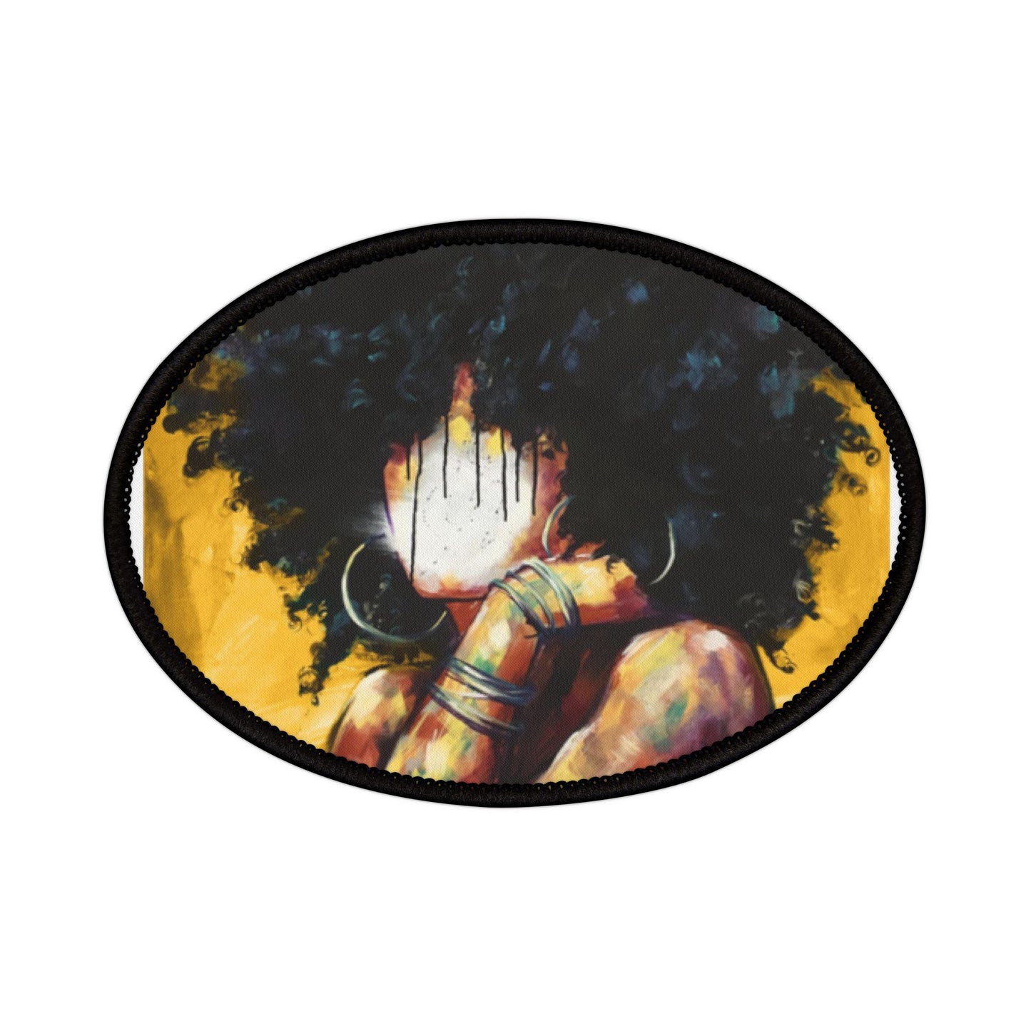 Naturally II GOLD Iron-On Patches