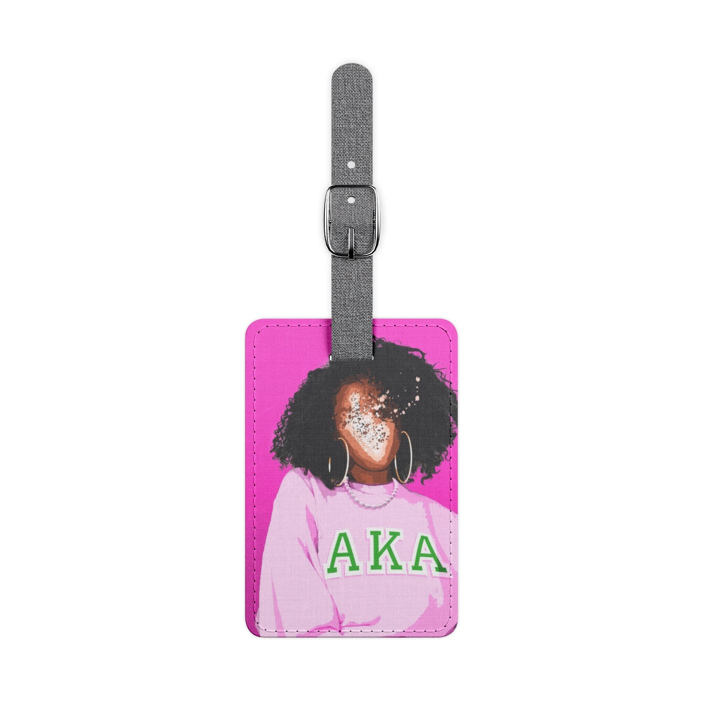 Naturally Divine AKA III Luggage Tag, Rectangle