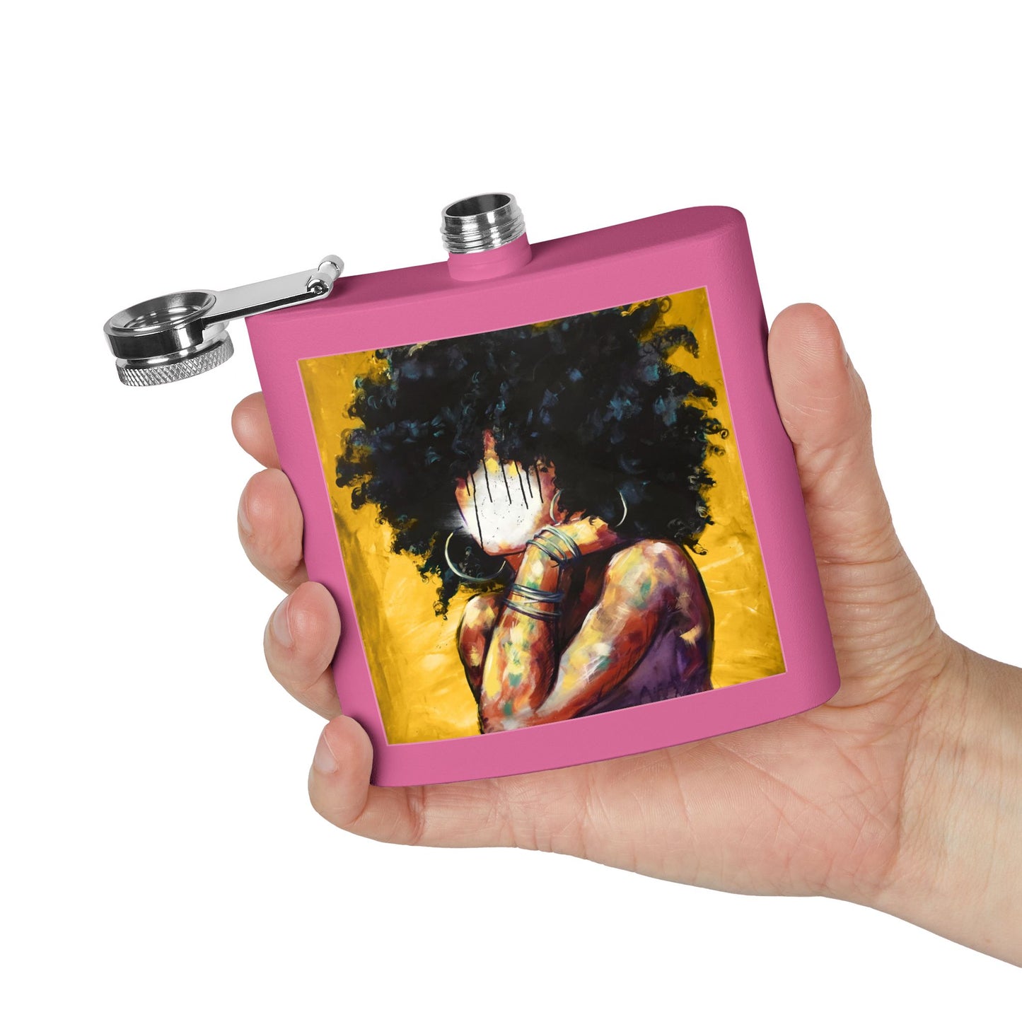 Naturally II GOLD Stainless Steel Flask