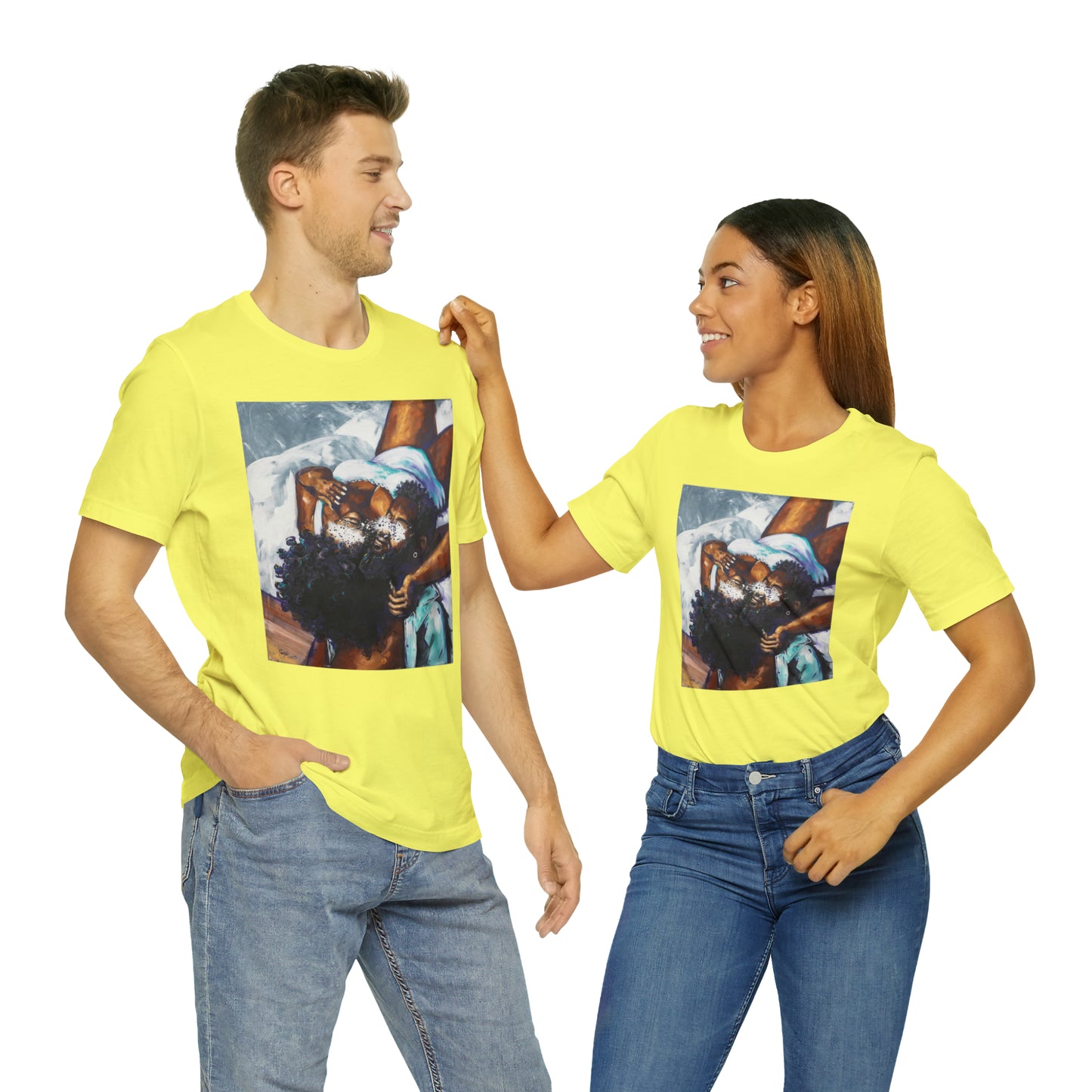Naturally Black Love XII Unisex Jersey Short Sleeve Tee