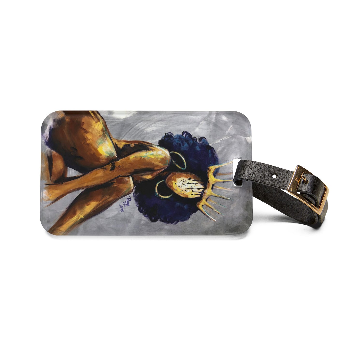 Naturally Queen Nessa Luggage Tag