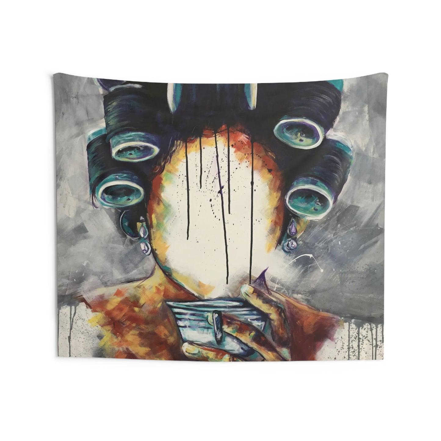 Undressed X Indoor Wall Tapestries