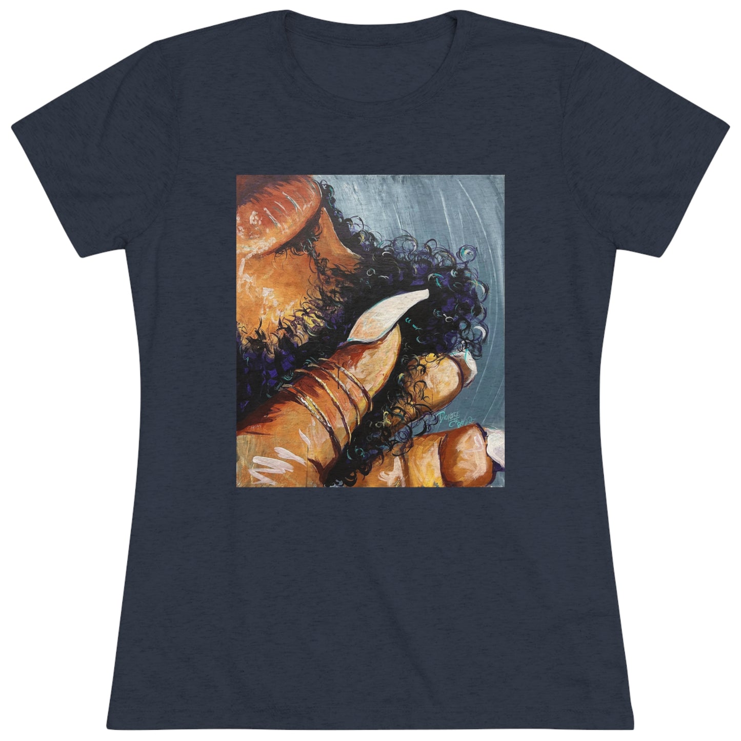 Naturally Black Love X Women's Triblend Tee