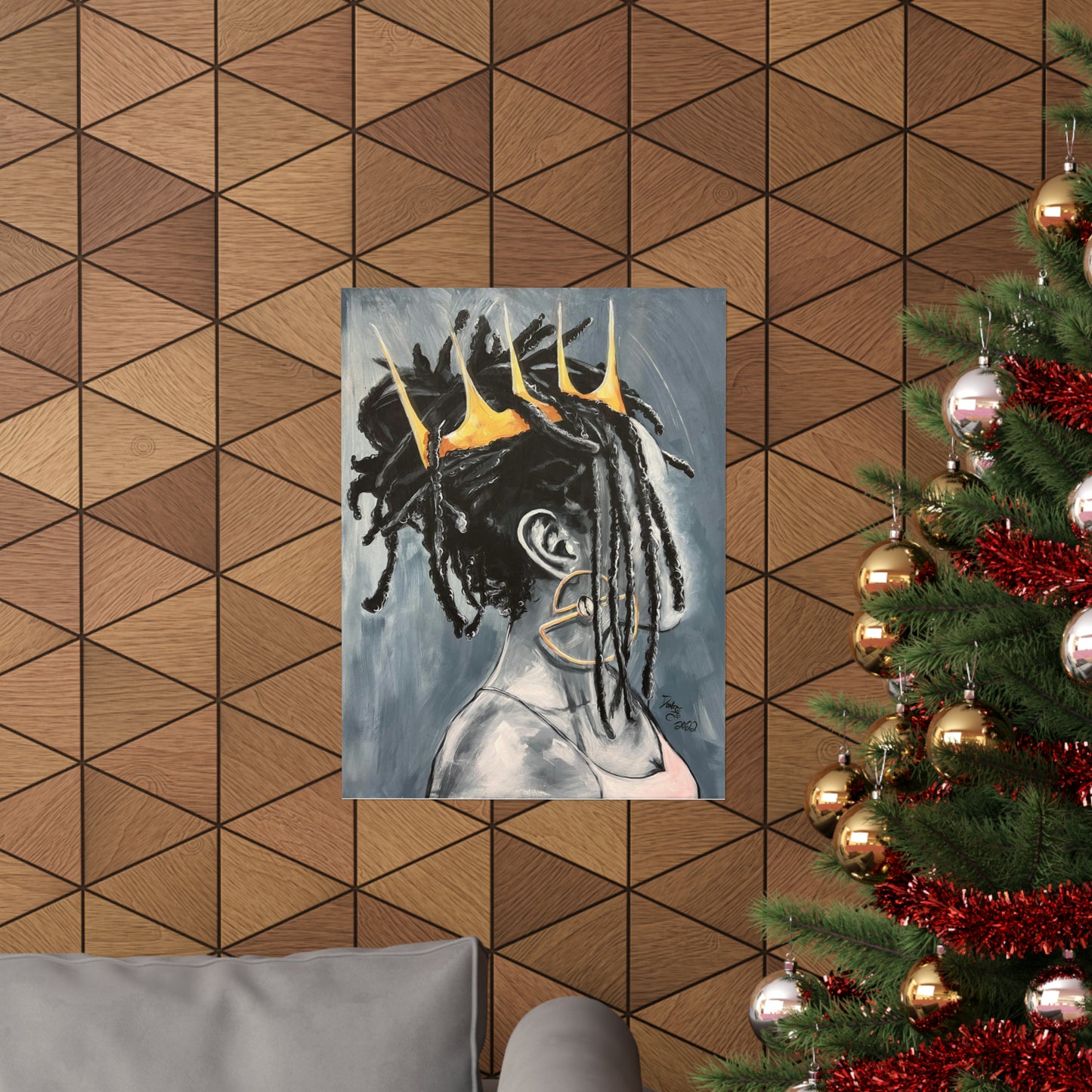 Naturally Queen XXIII Premium Matte vertical posters