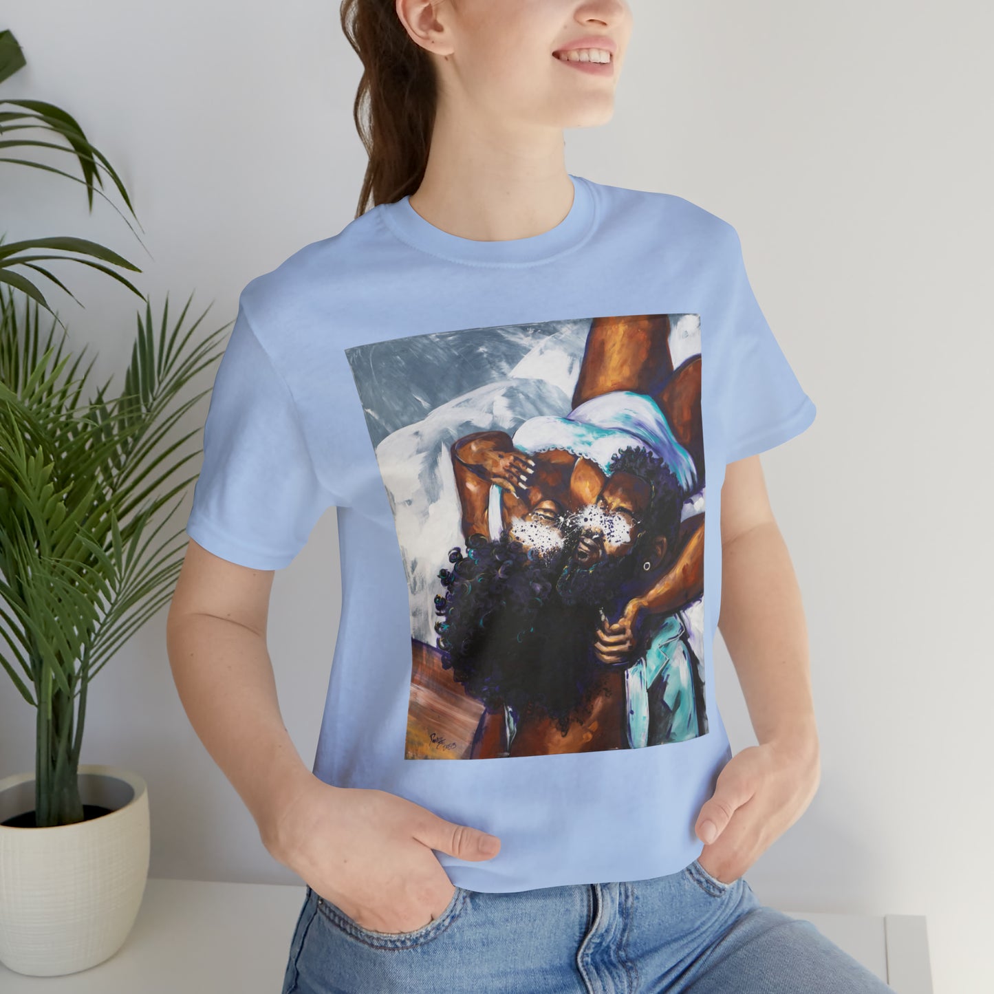 Naturally Black Love XII Unisex Jersey Short Sleeve Tee