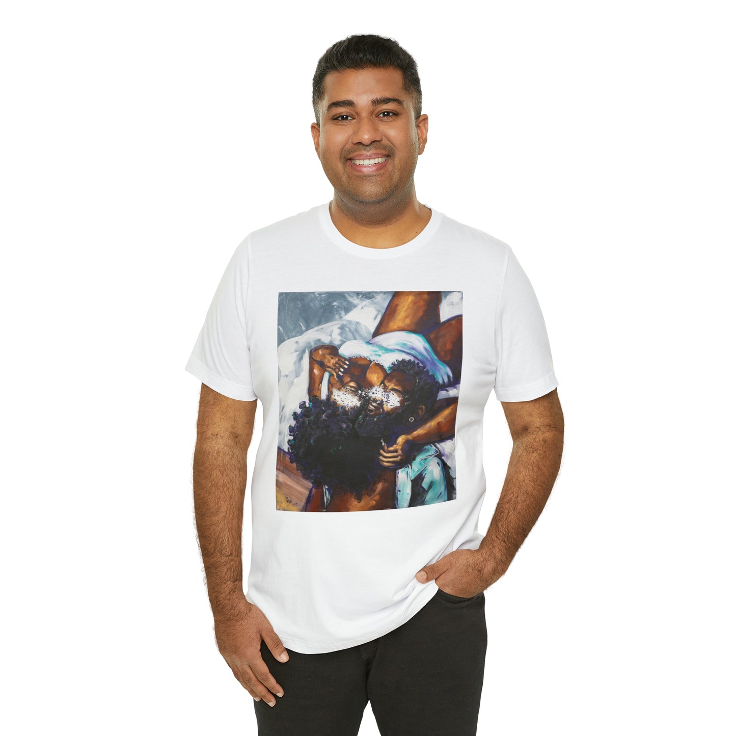 Naturally Black Love XII Unisex Jersey Short Sleeve Tee