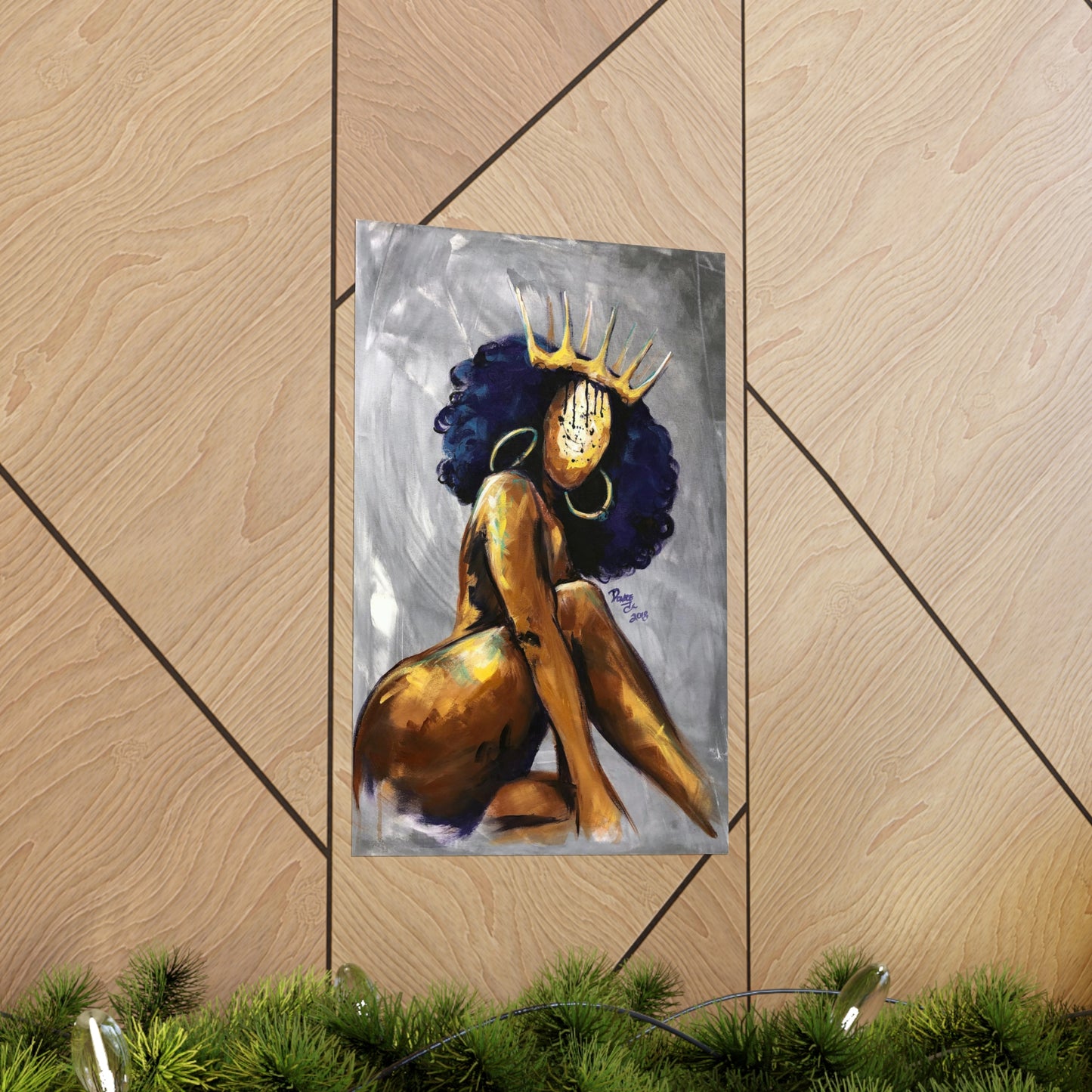 Naturally Queen Nessa Premium Matte Vertical Posters