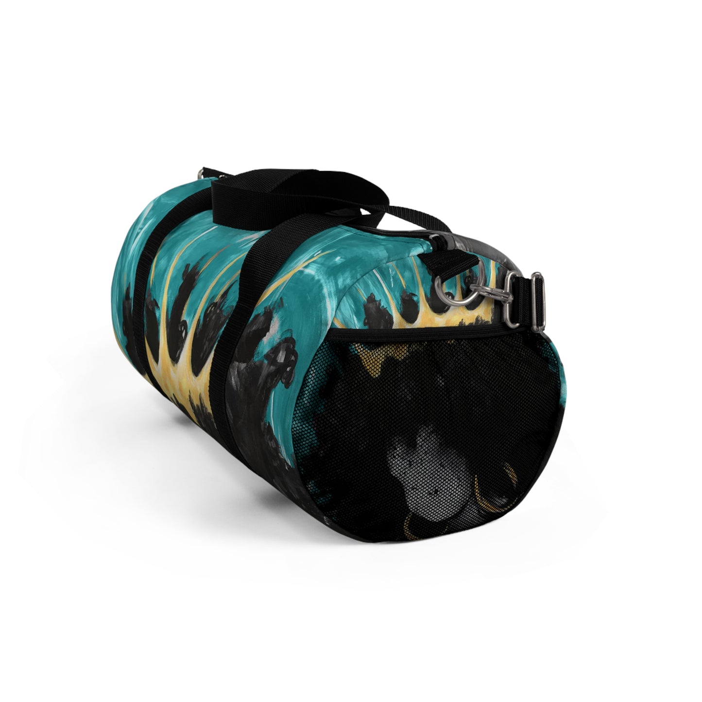 Naturally Queen III TEAL Duffel Bag