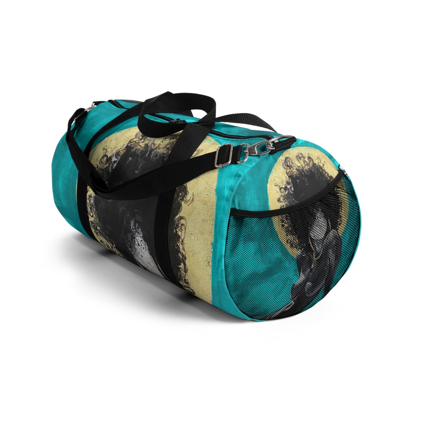 Naturally Nude III TEAL Duffel Bag