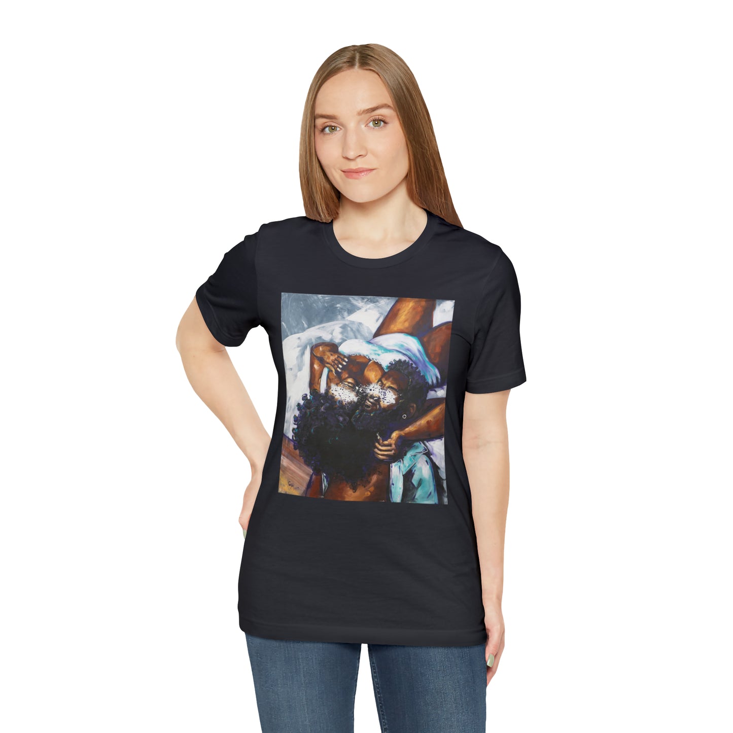 Naturally Black Love XII Unisex Jersey Short Sleeve Tee