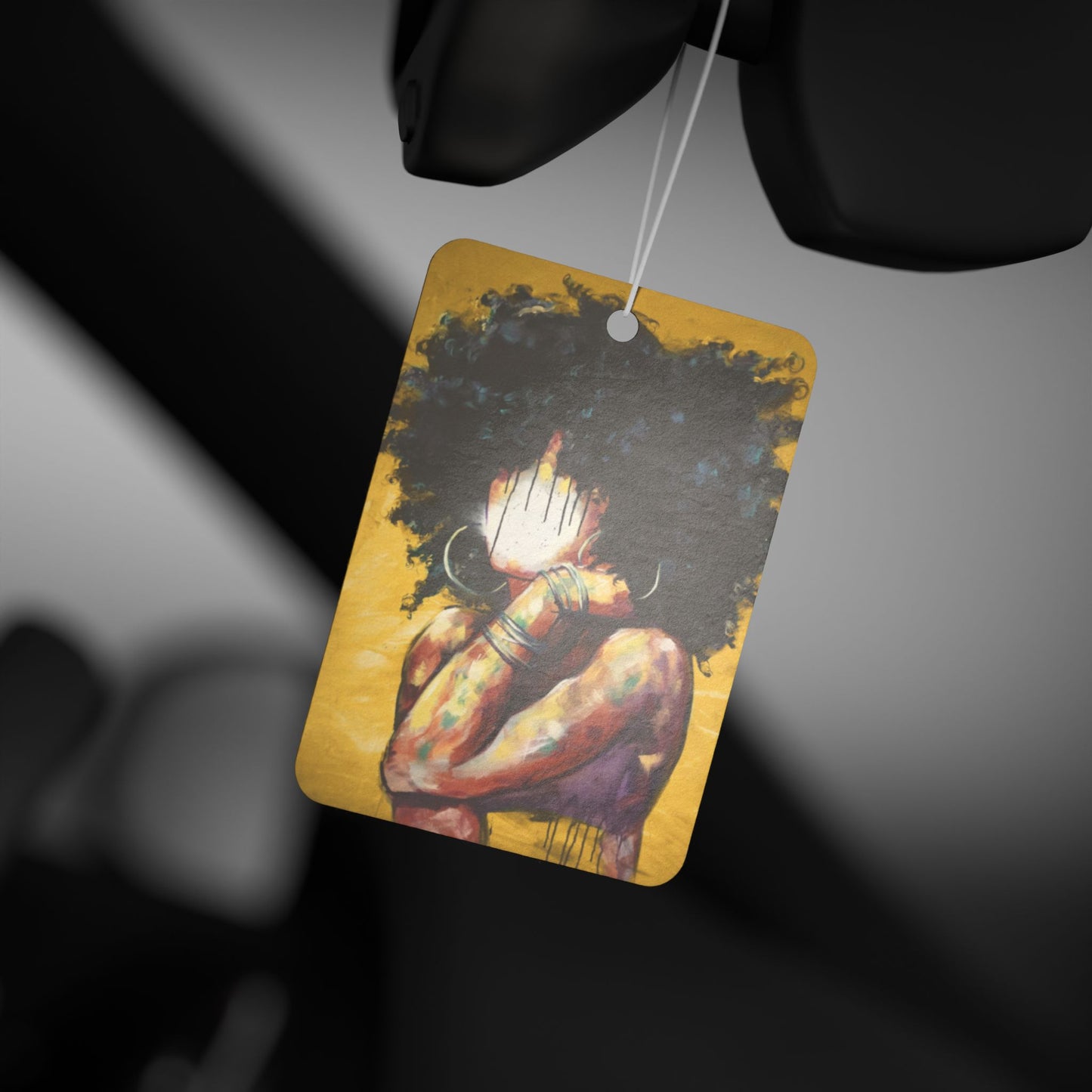 Naturally II GOLD Car Air Freshener