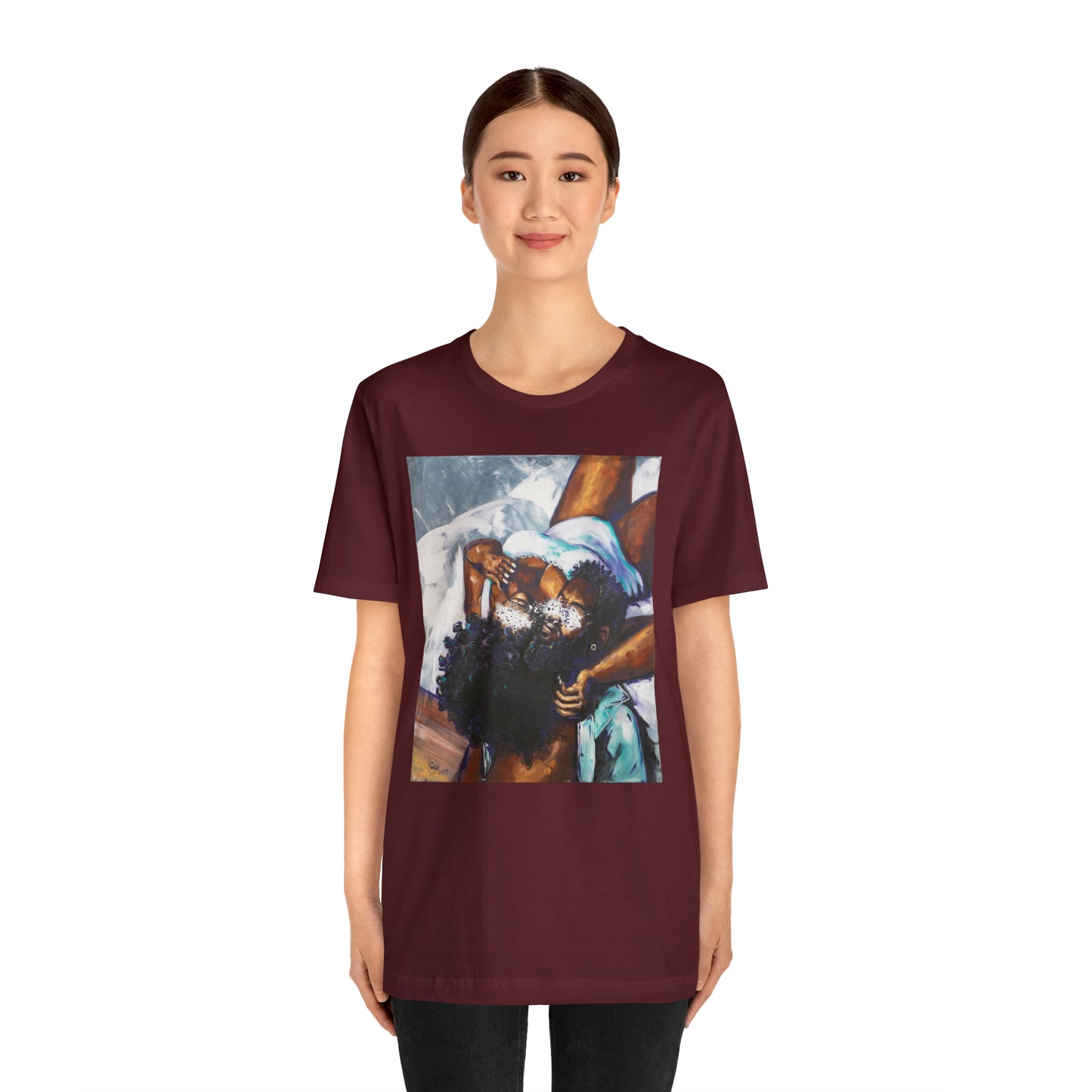 Naturally Black Love XII Unisex Jersey Short Sleeve Tee