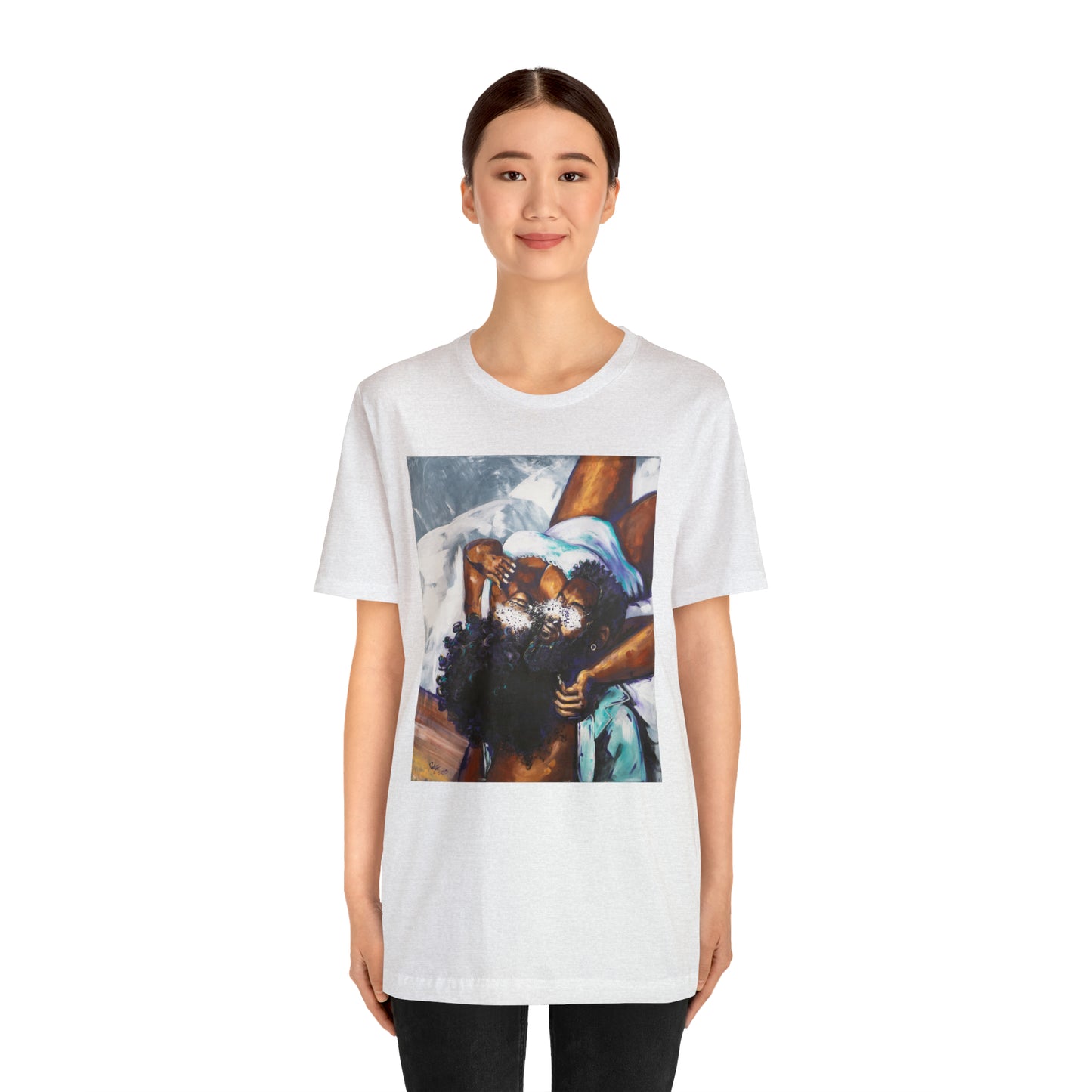 Naturally Black Love XII Unisex Jersey Short Sleeve Tee