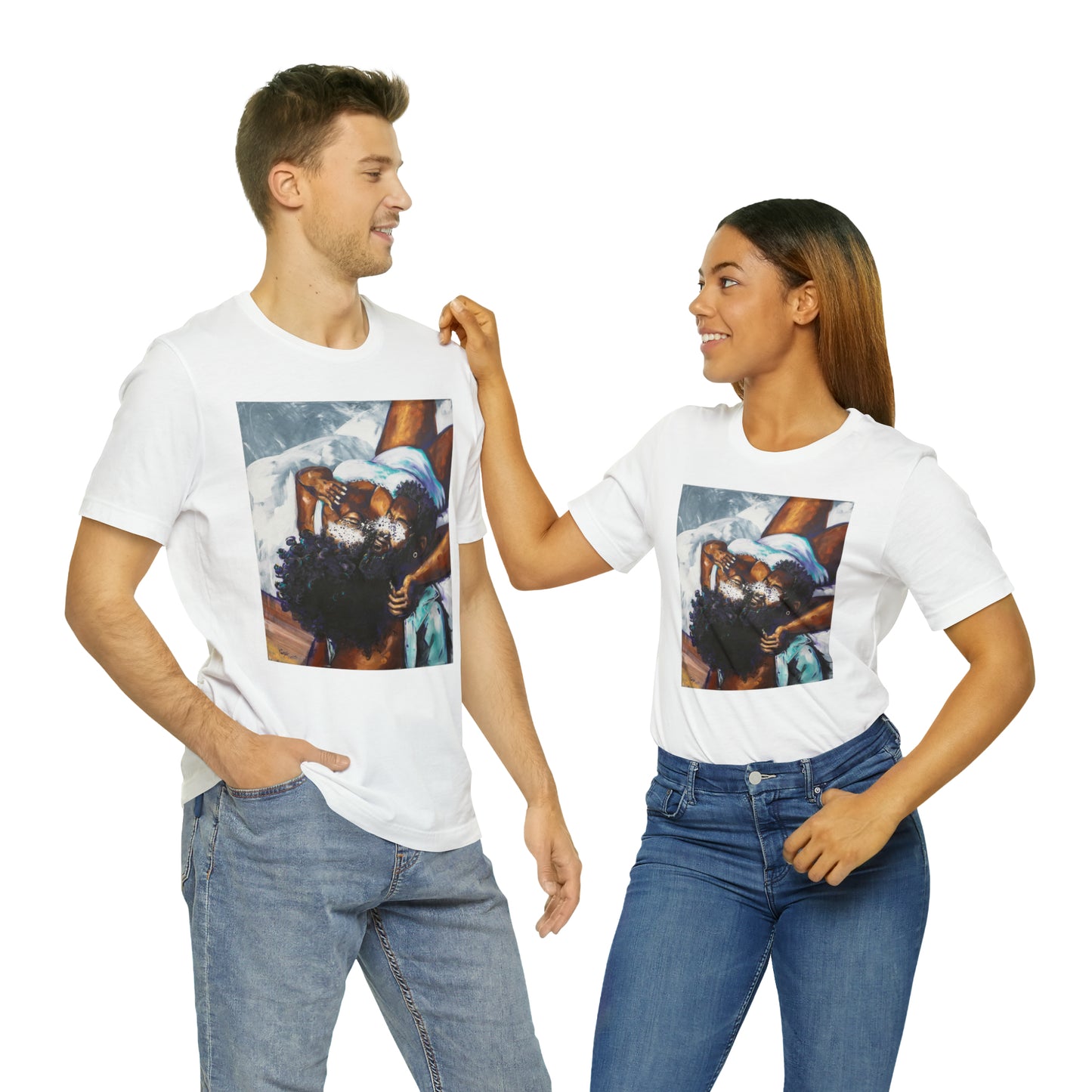 Naturally Black Love XII Unisex Jersey Short Sleeve Tee