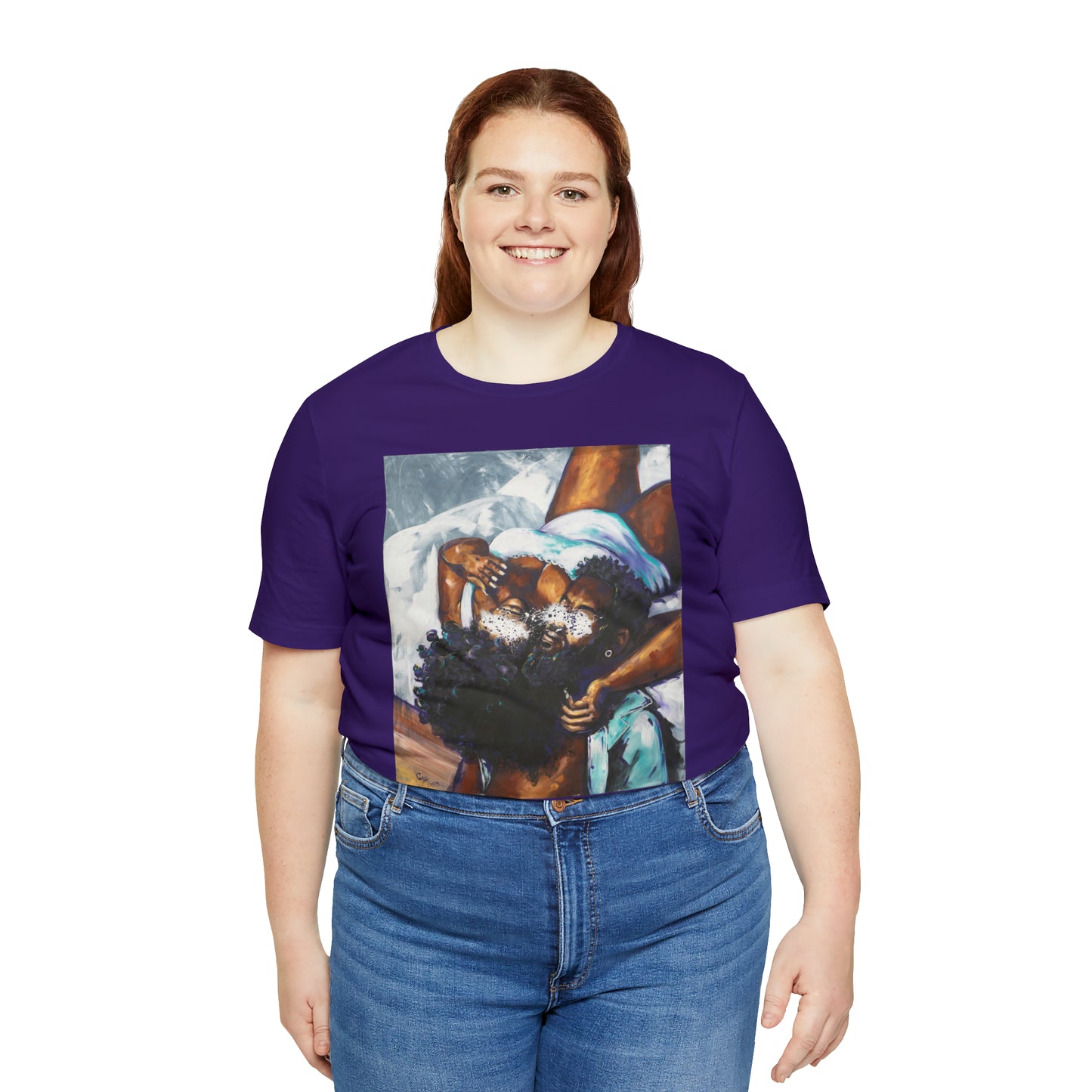 Naturally Black Love XII Unisex Jersey Short Sleeve Tee