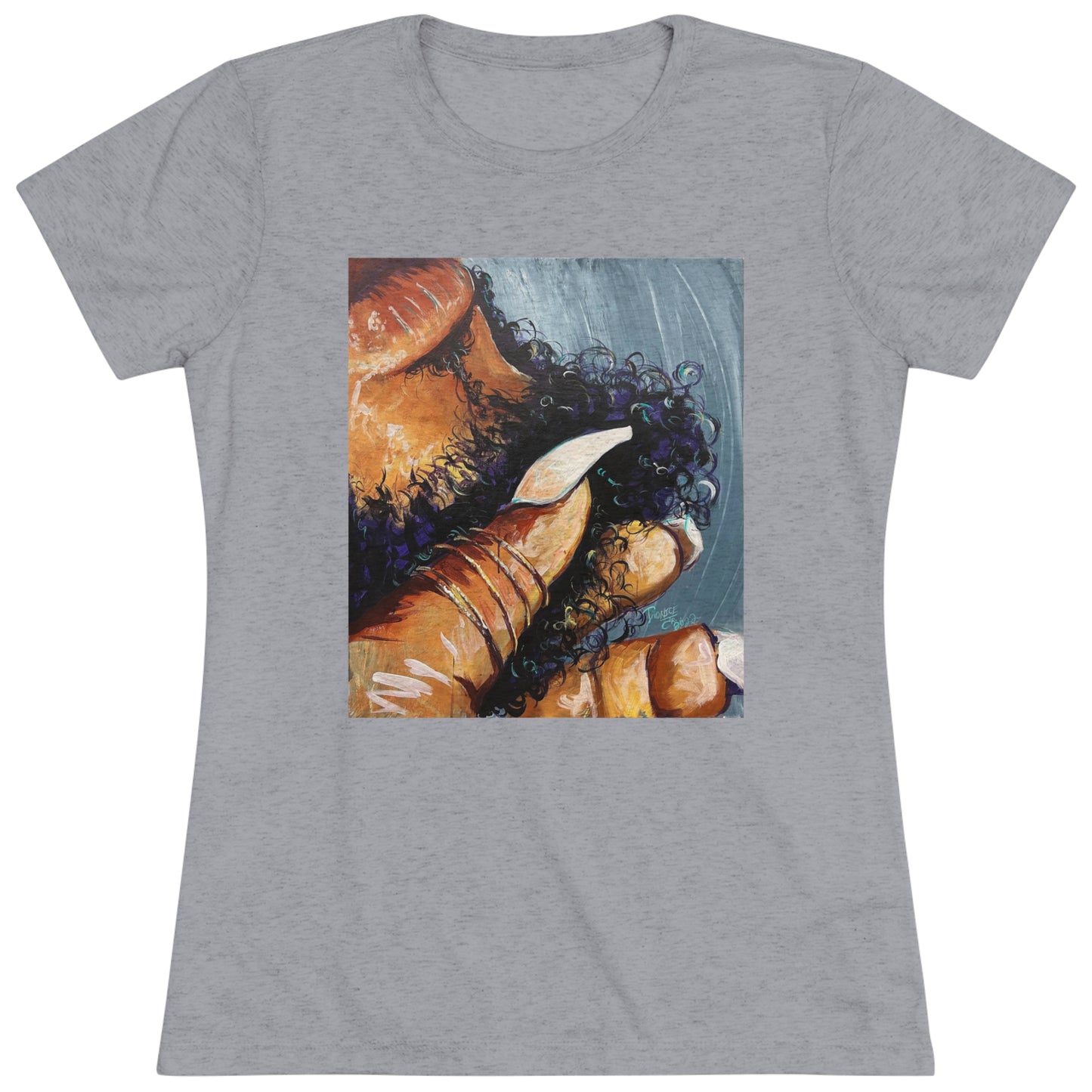 Naturally Black Love X Women's Triblend Tee