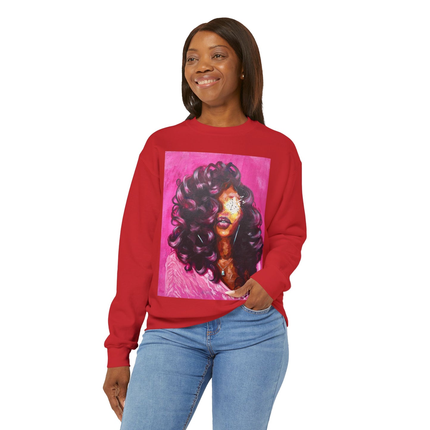 Naturally Lashontae Sweatshirt Unisex, Heavy blend