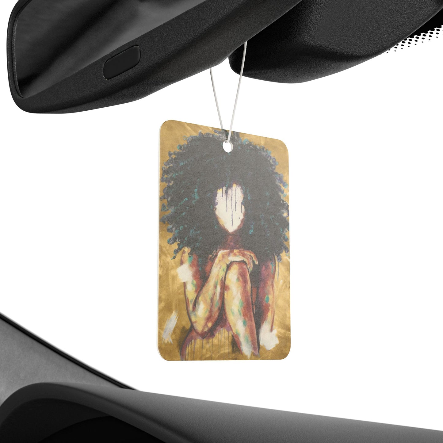 Naturally I GOLD Car Air Freshener