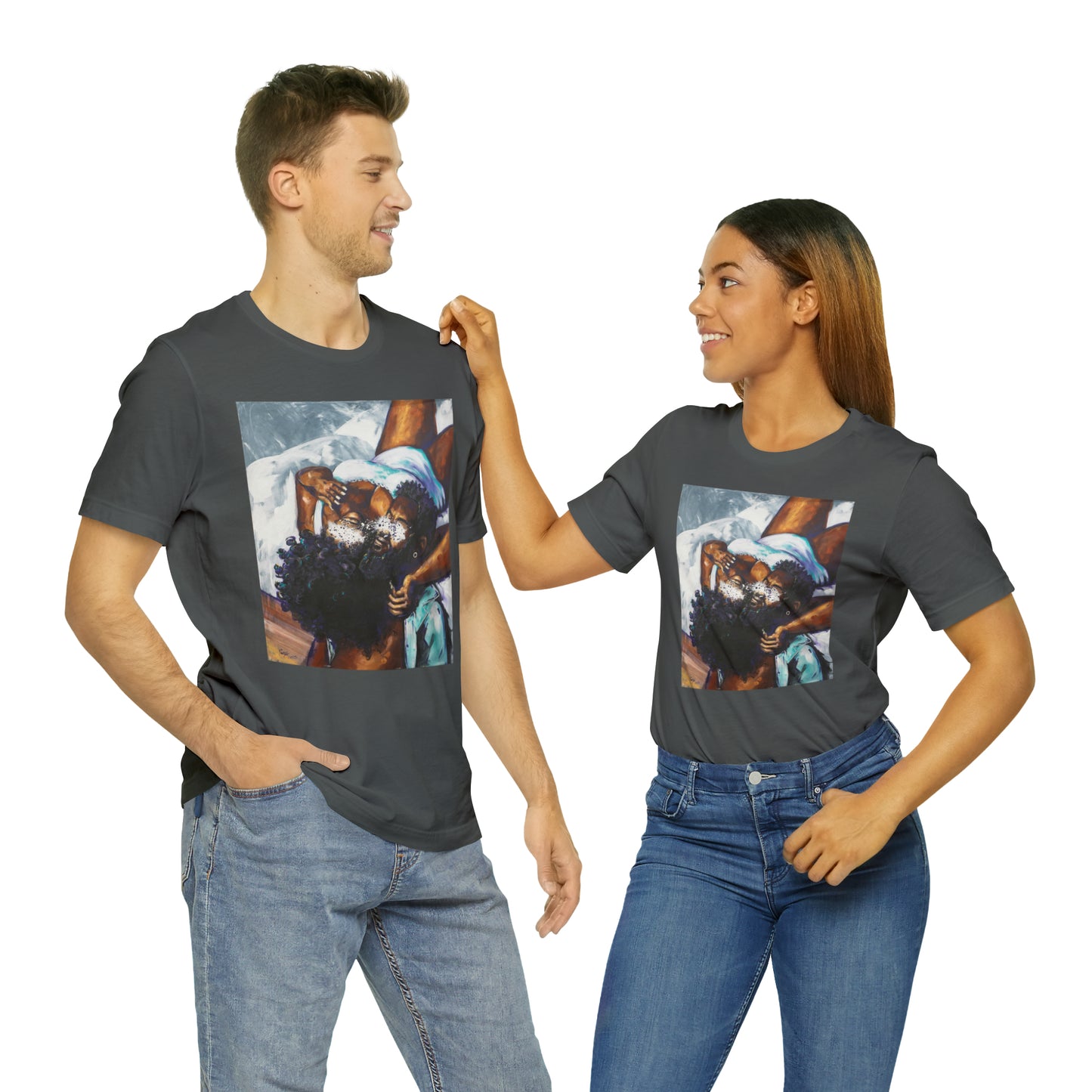 Naturally Black Love XII Unisex Jersey Short Sleeve Tee