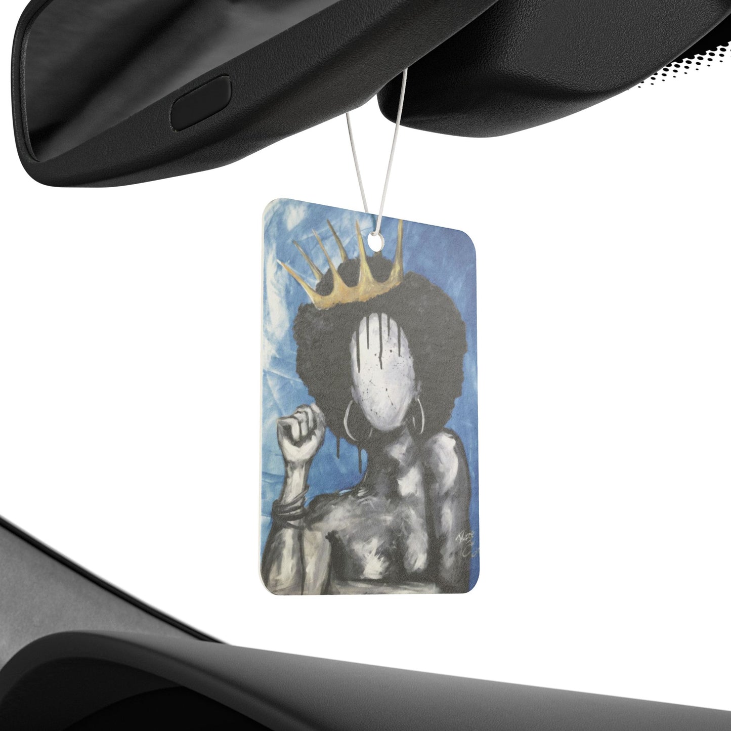 Naturally Queen BLUE Car Air Freshener