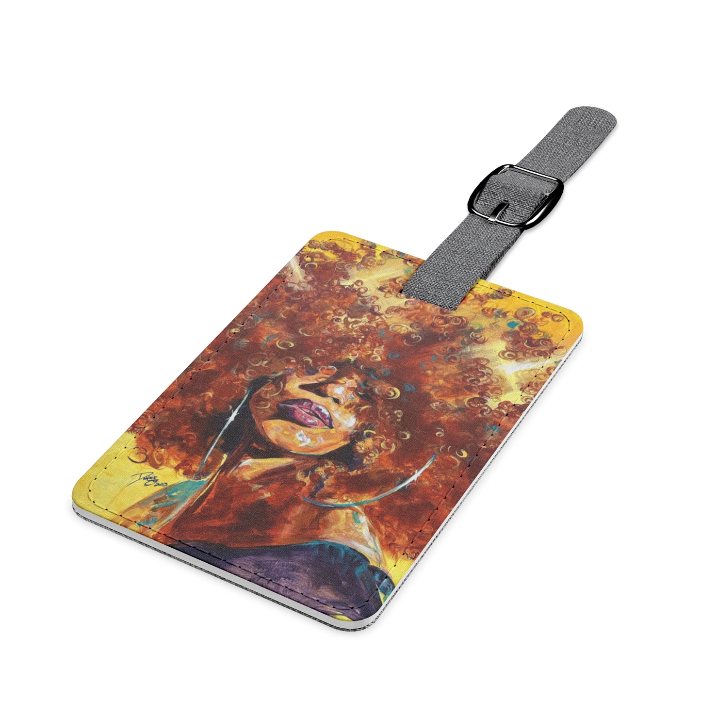Naturally Karina Luggage Tag, Rectangle