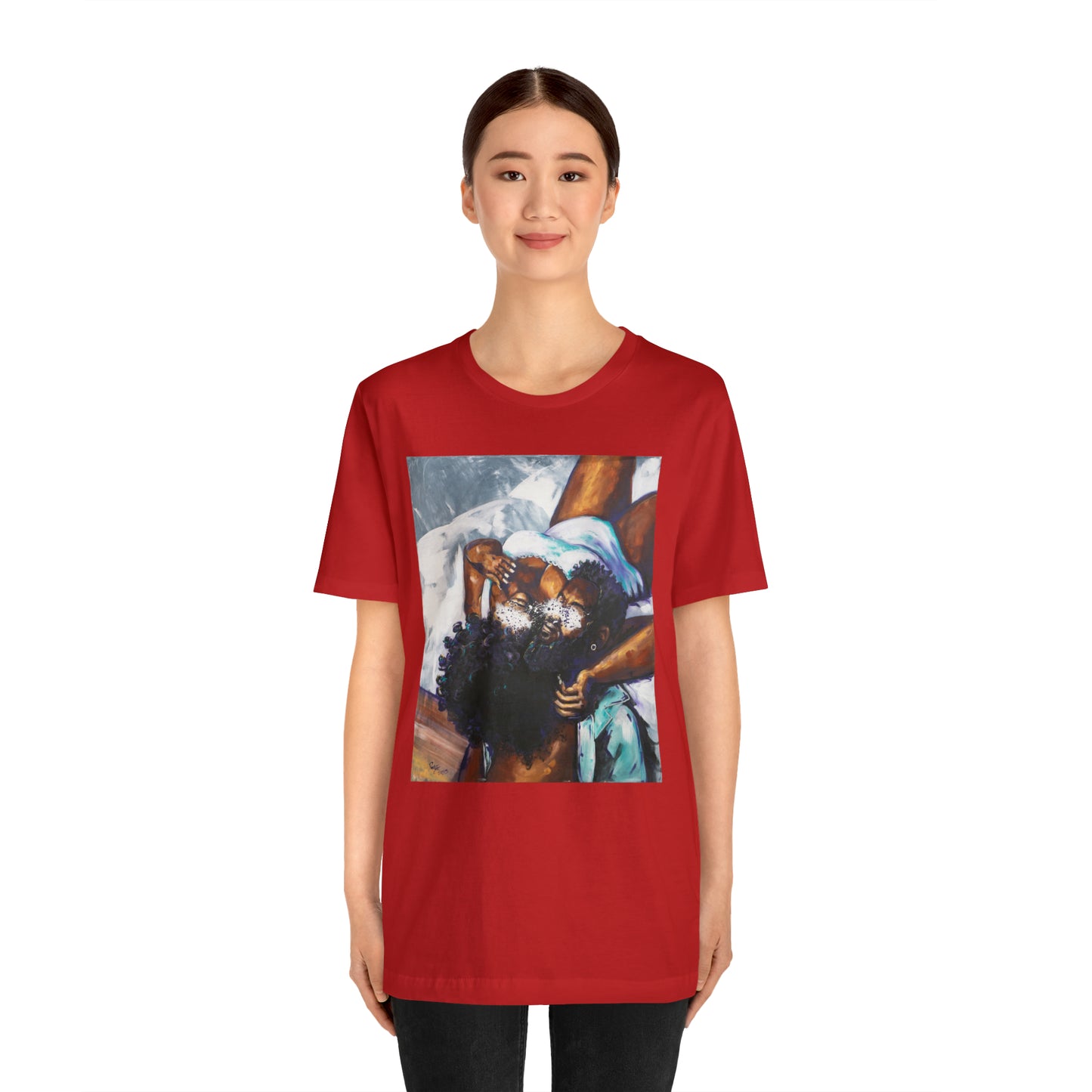 Naturally Black Love XII Unisex Jersey Short Sleeve Tee
