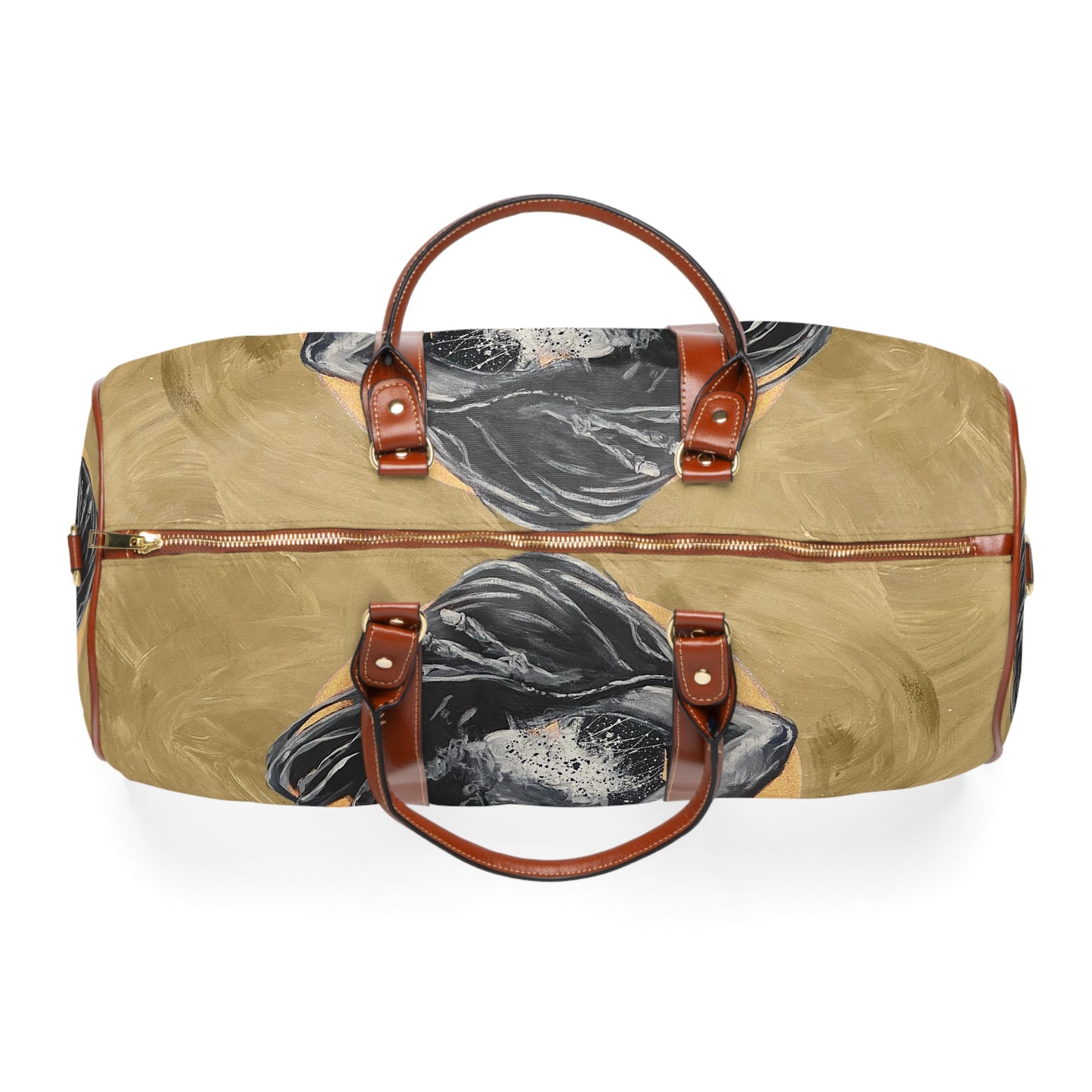 Naturally Nude V GOLD Travel Bag