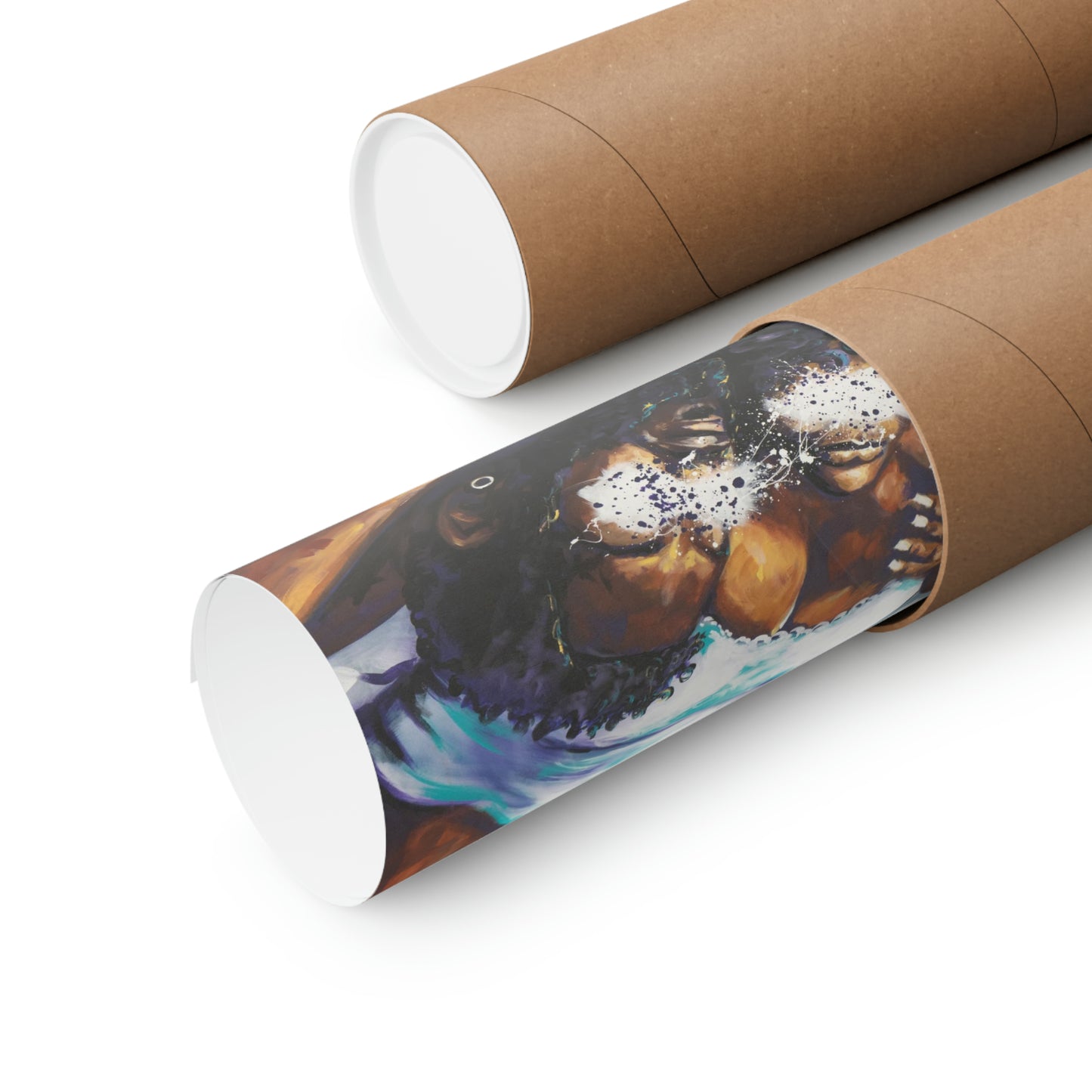 Naturally Black Love XII Matte Vertical Posters