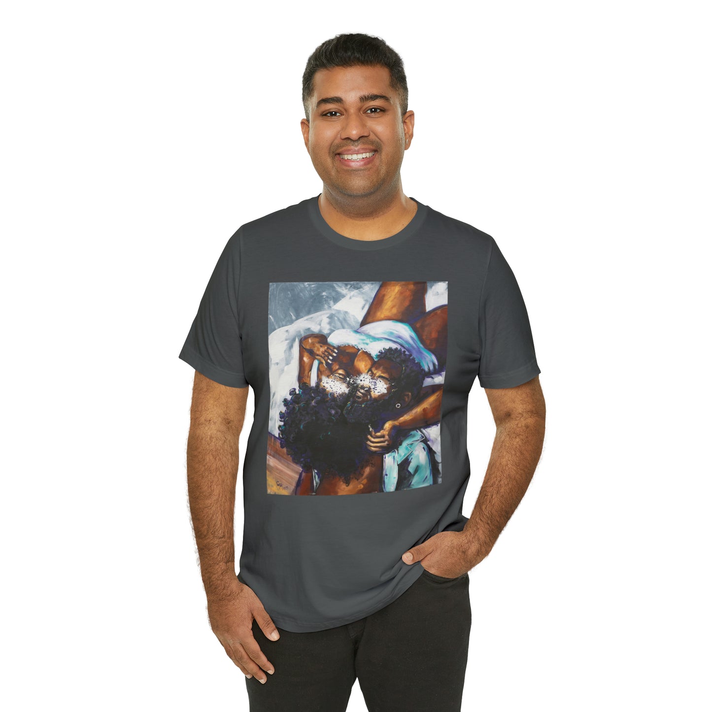 Naturally Black Love XII Unisex Jersey Short Sleeve Tee