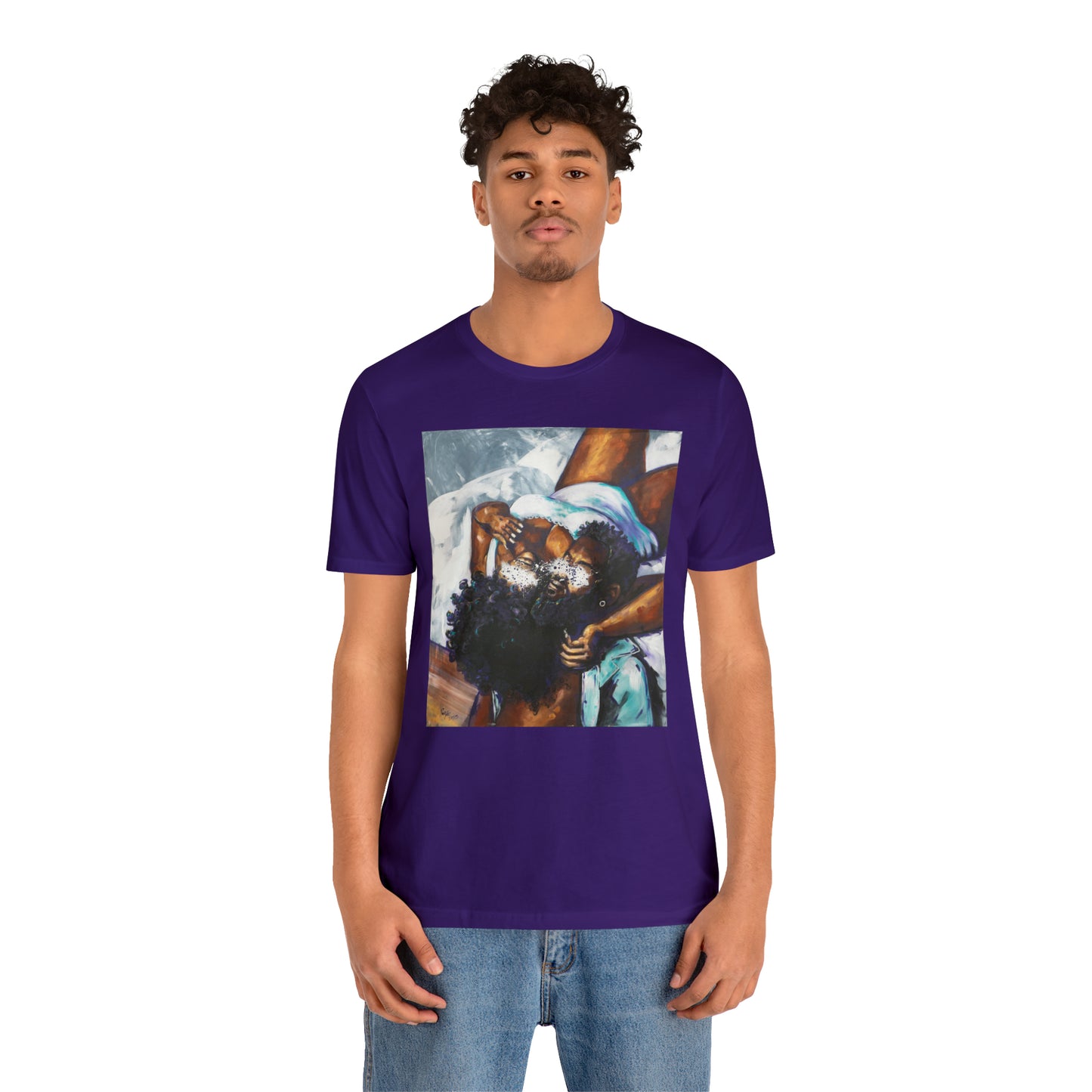 Naturally Black Love XII Unisex Jersey Short Sleeve Tee