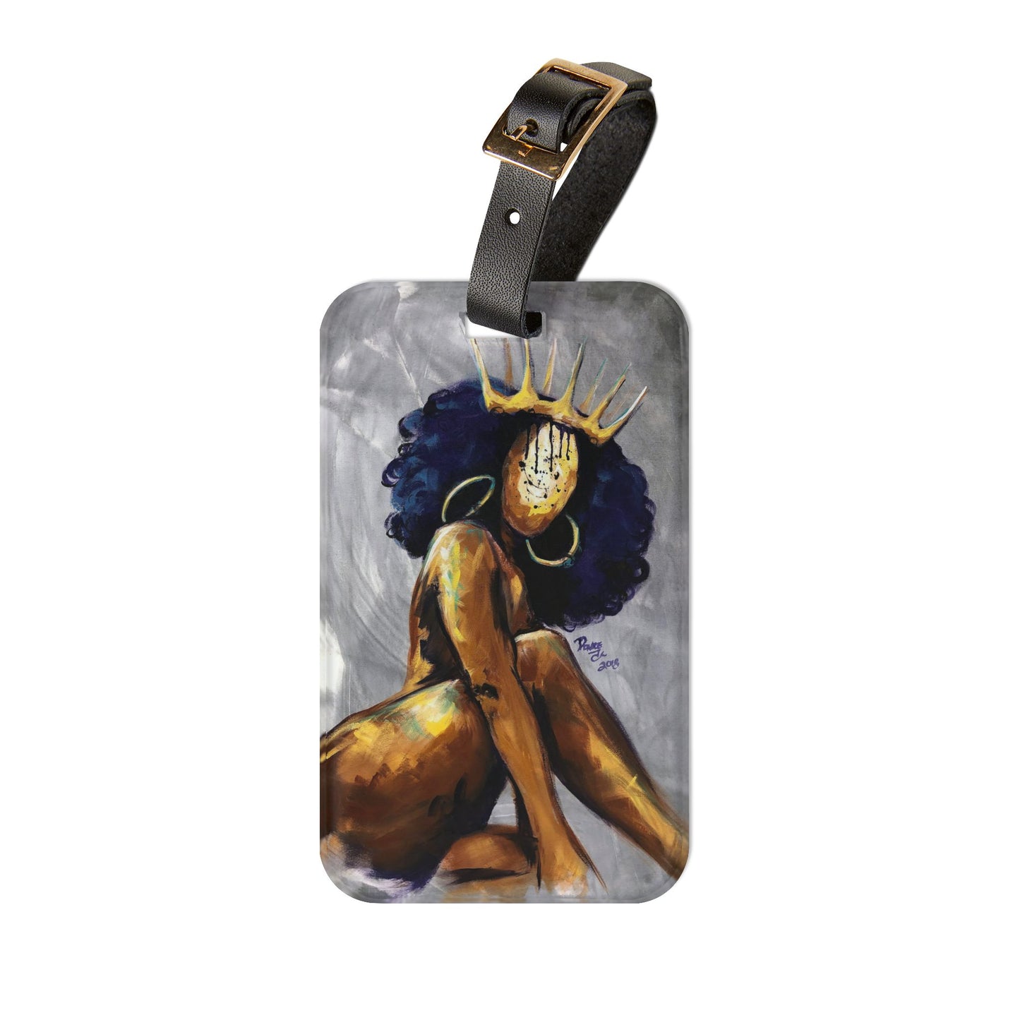 Naturally Queen Nessa Luggage Tag
