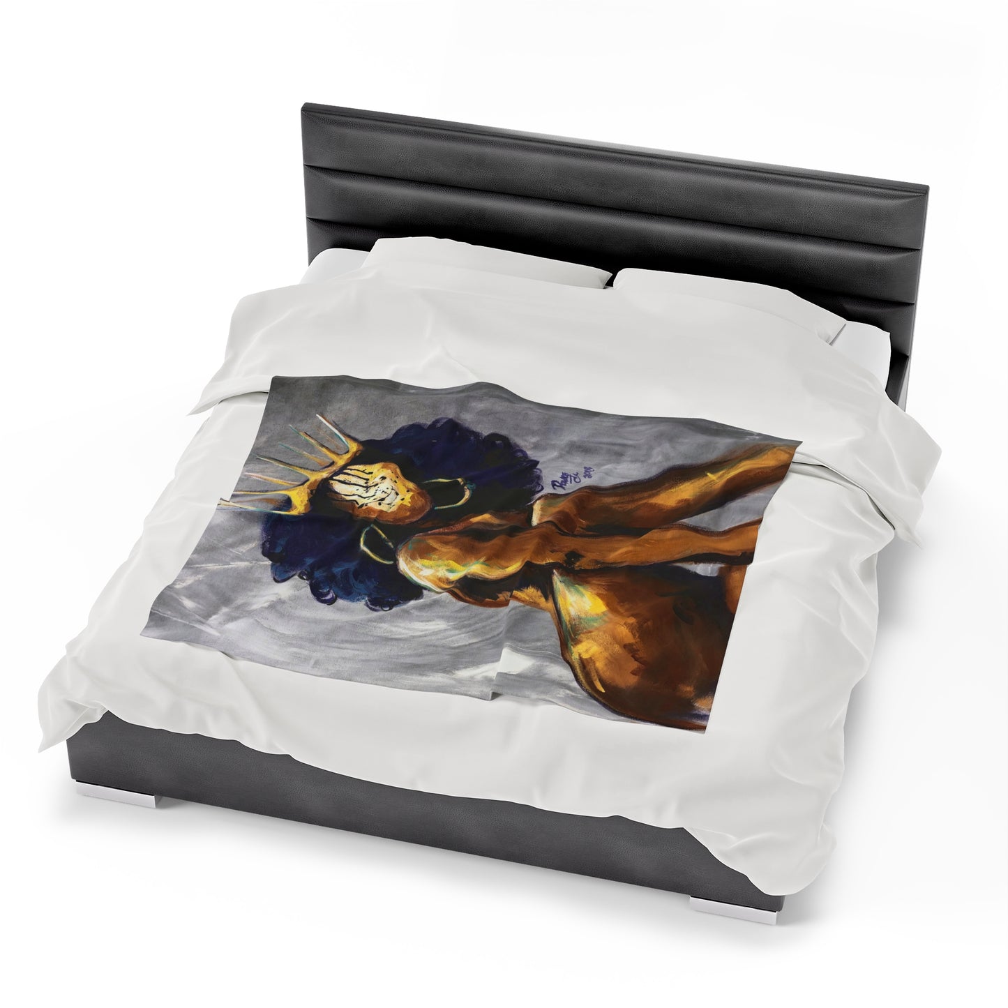 Naturally Queen Nessa Velveteen Plush Blanket